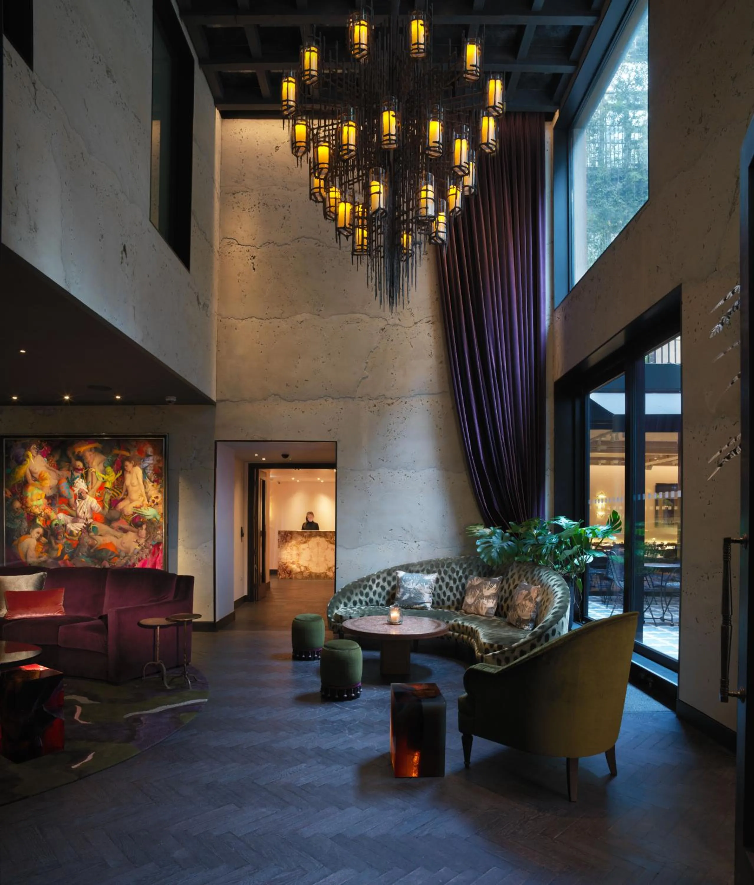 Lobby or reception in The Mandrake