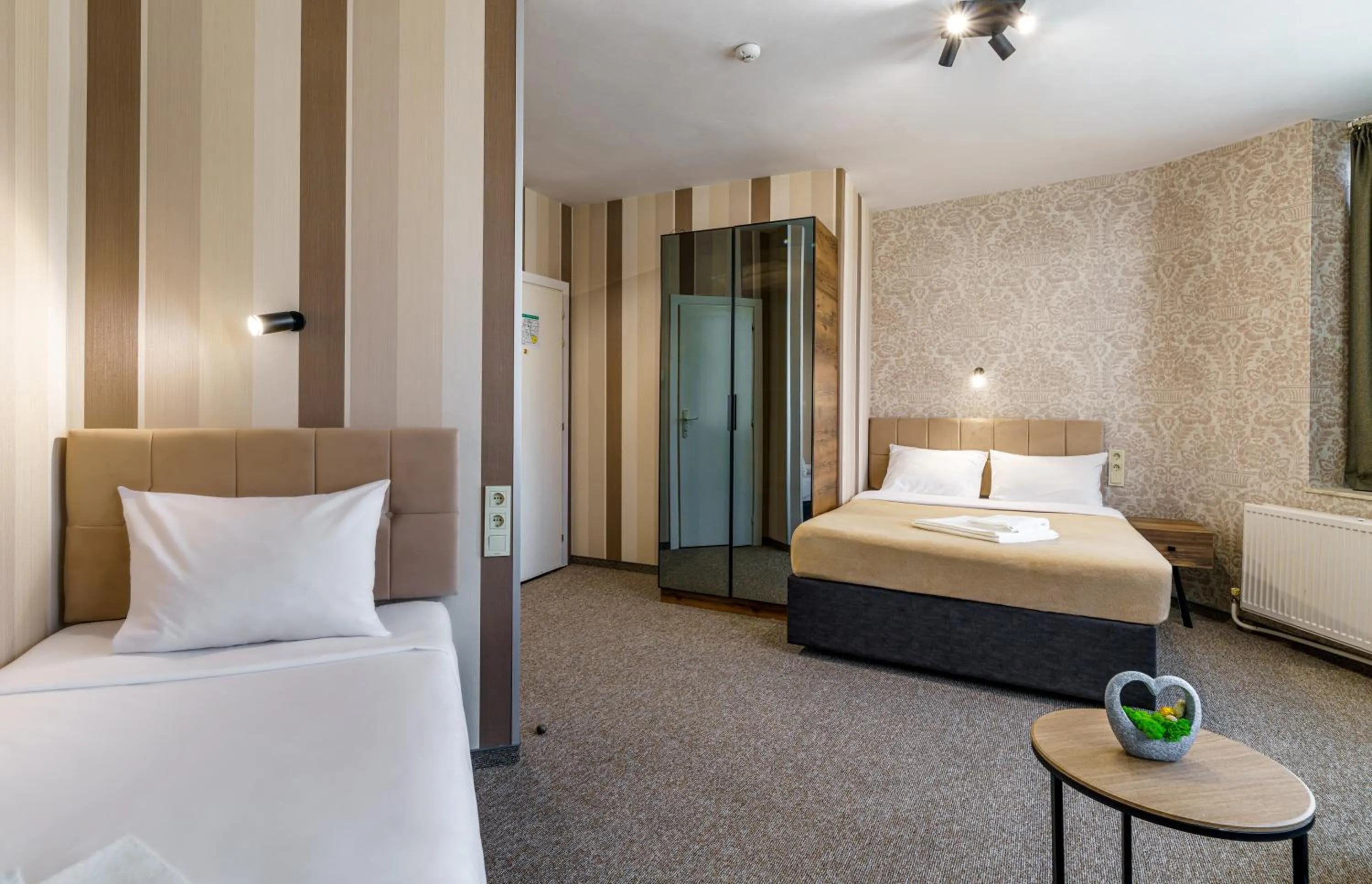 Bed in Bistra & Galina Hotel