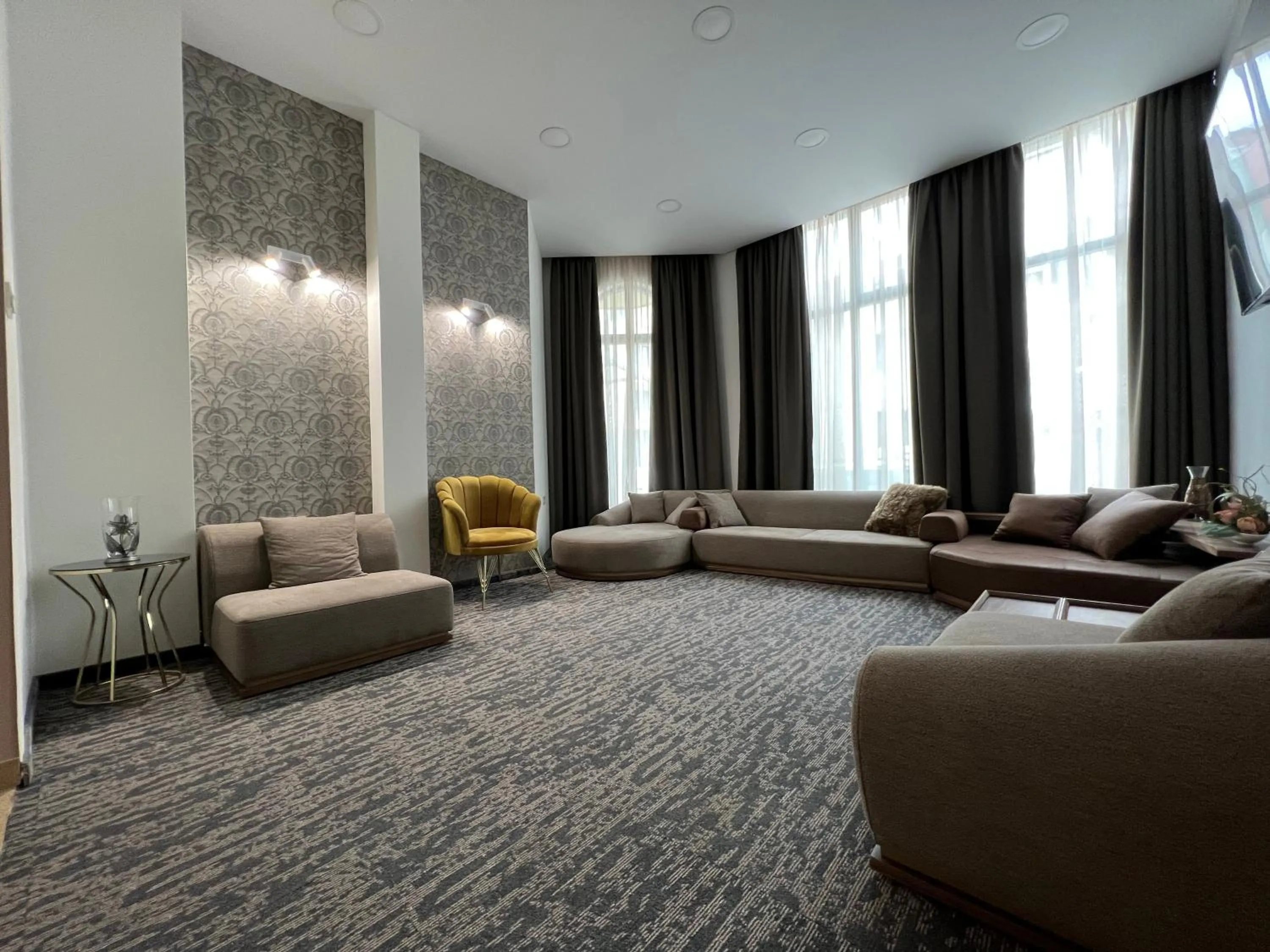 Living room in Bistra & Galina Hotel