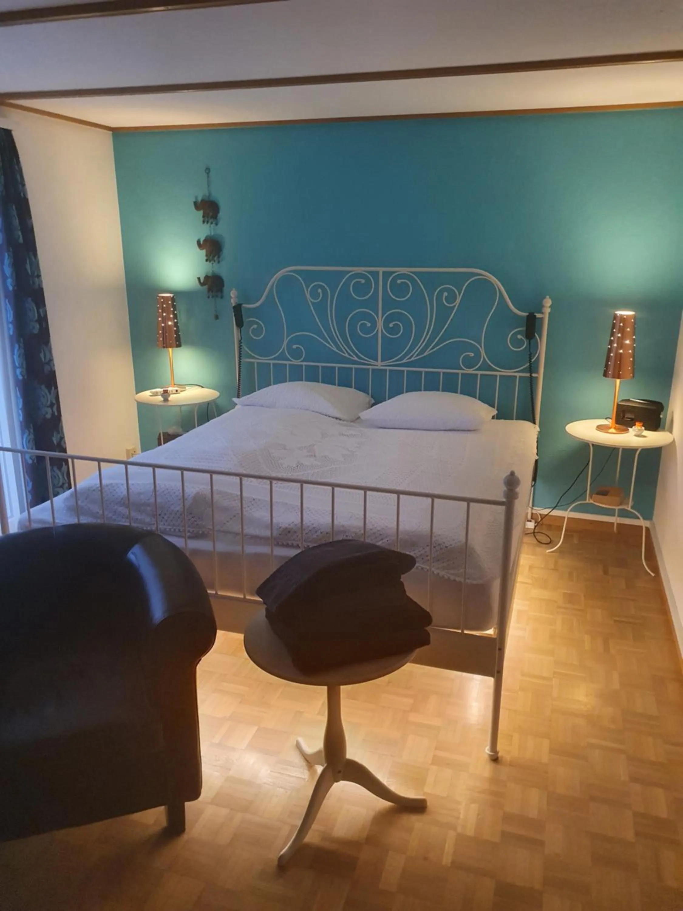 Bed in BnB Haus Weibel