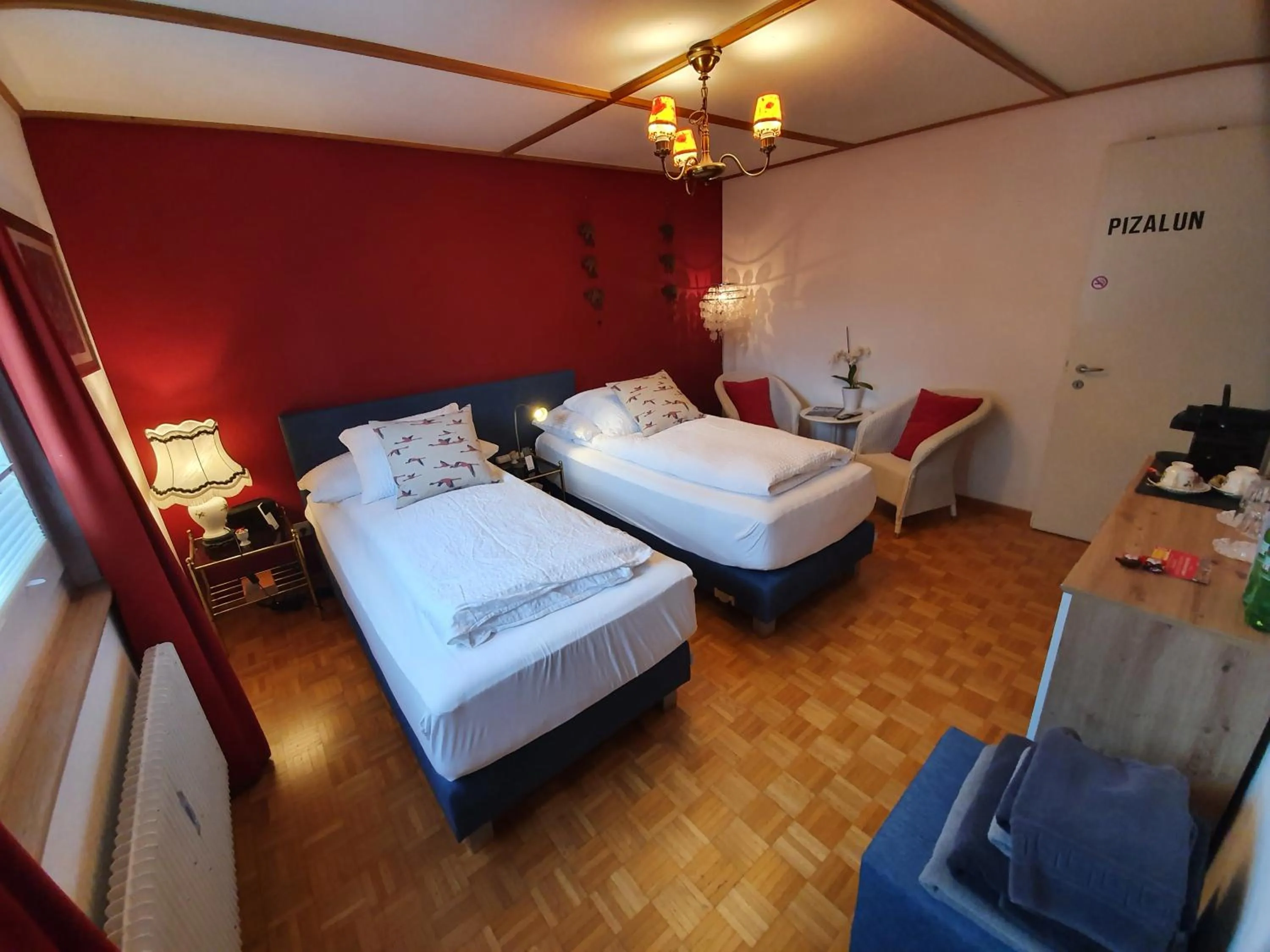 Bed in BnB Haus Weibel