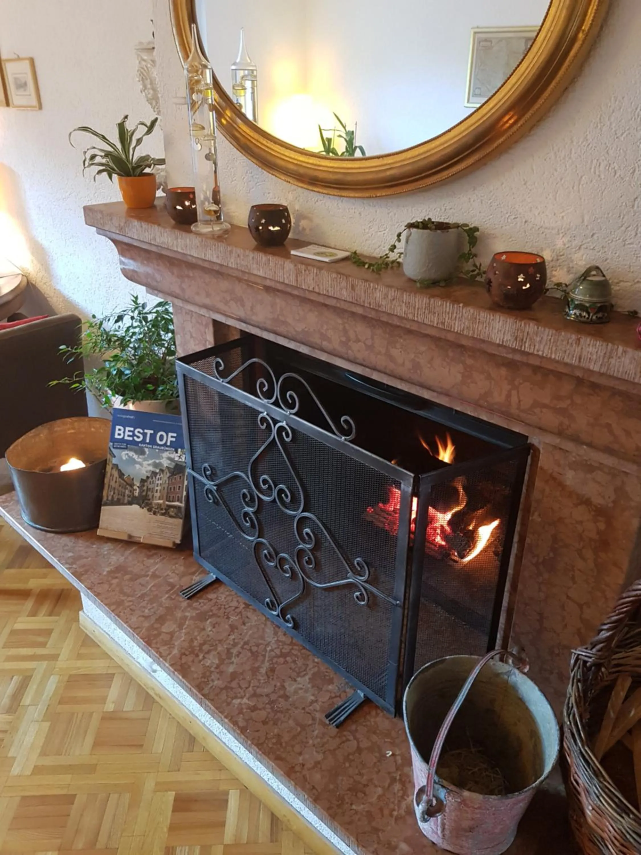 Buffet breakfast in BnB Haus Weibel