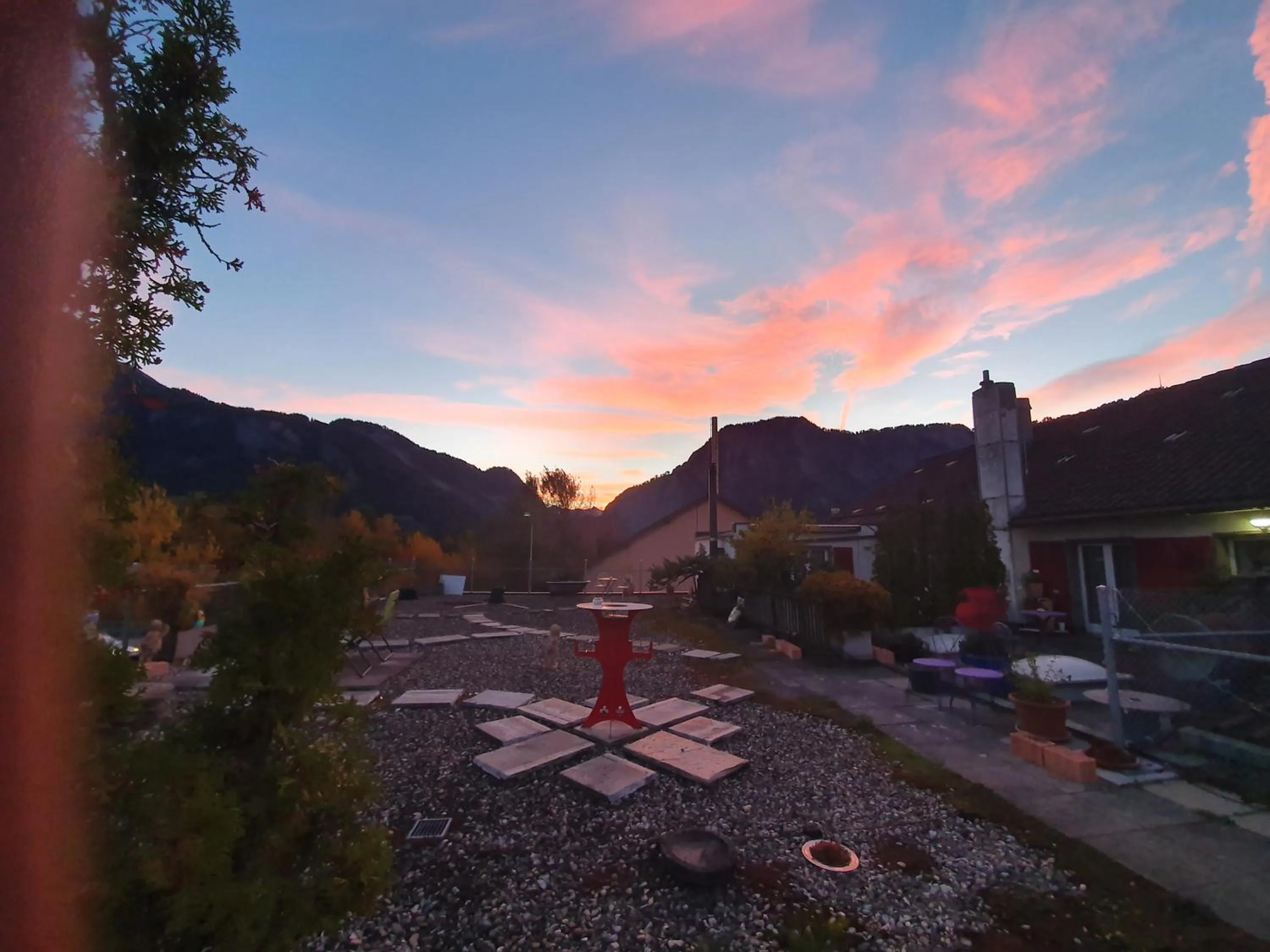 Balcony/Terrace in BnB Haus Weibel