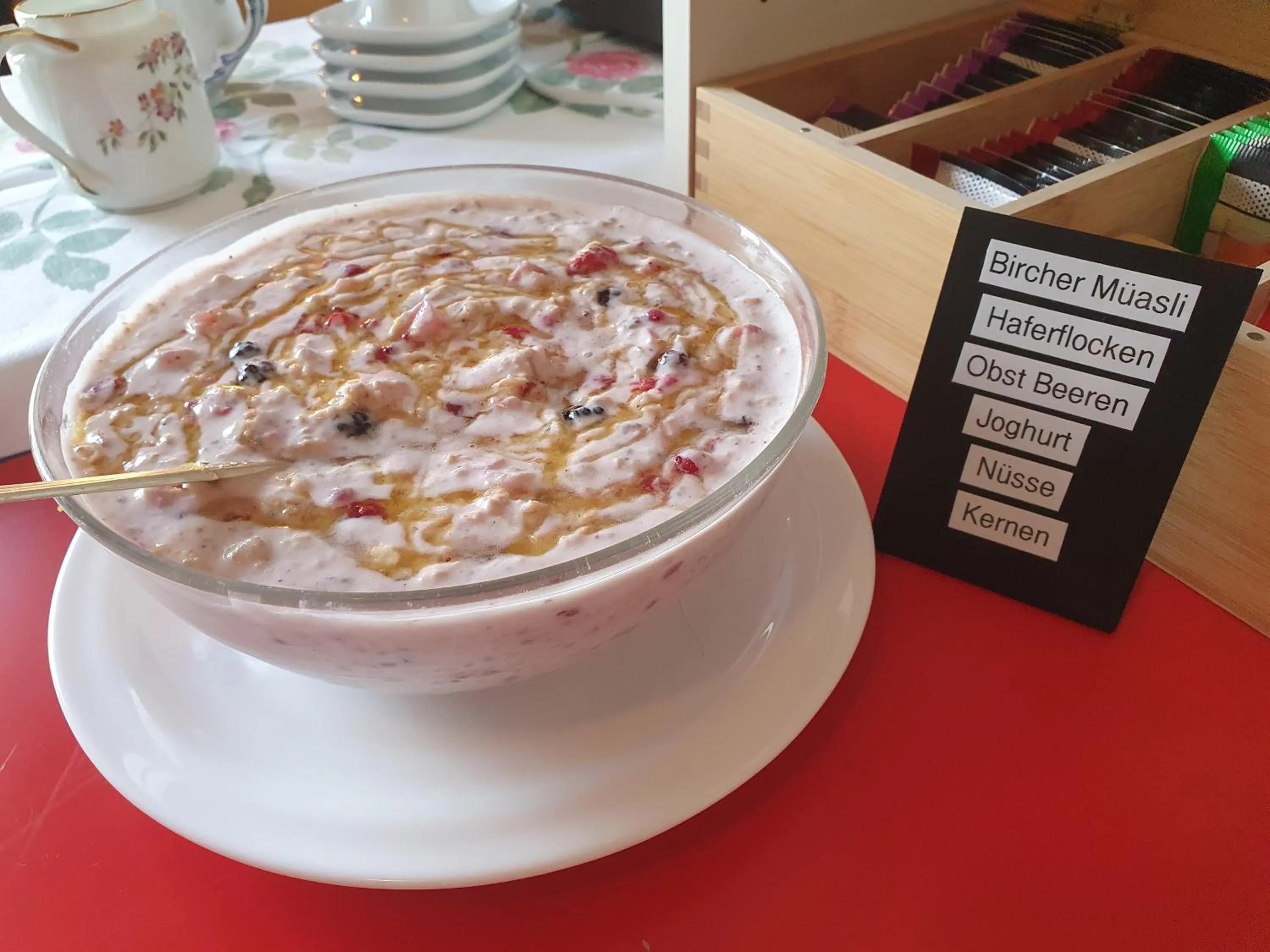 Food in BnB Haus Weibel