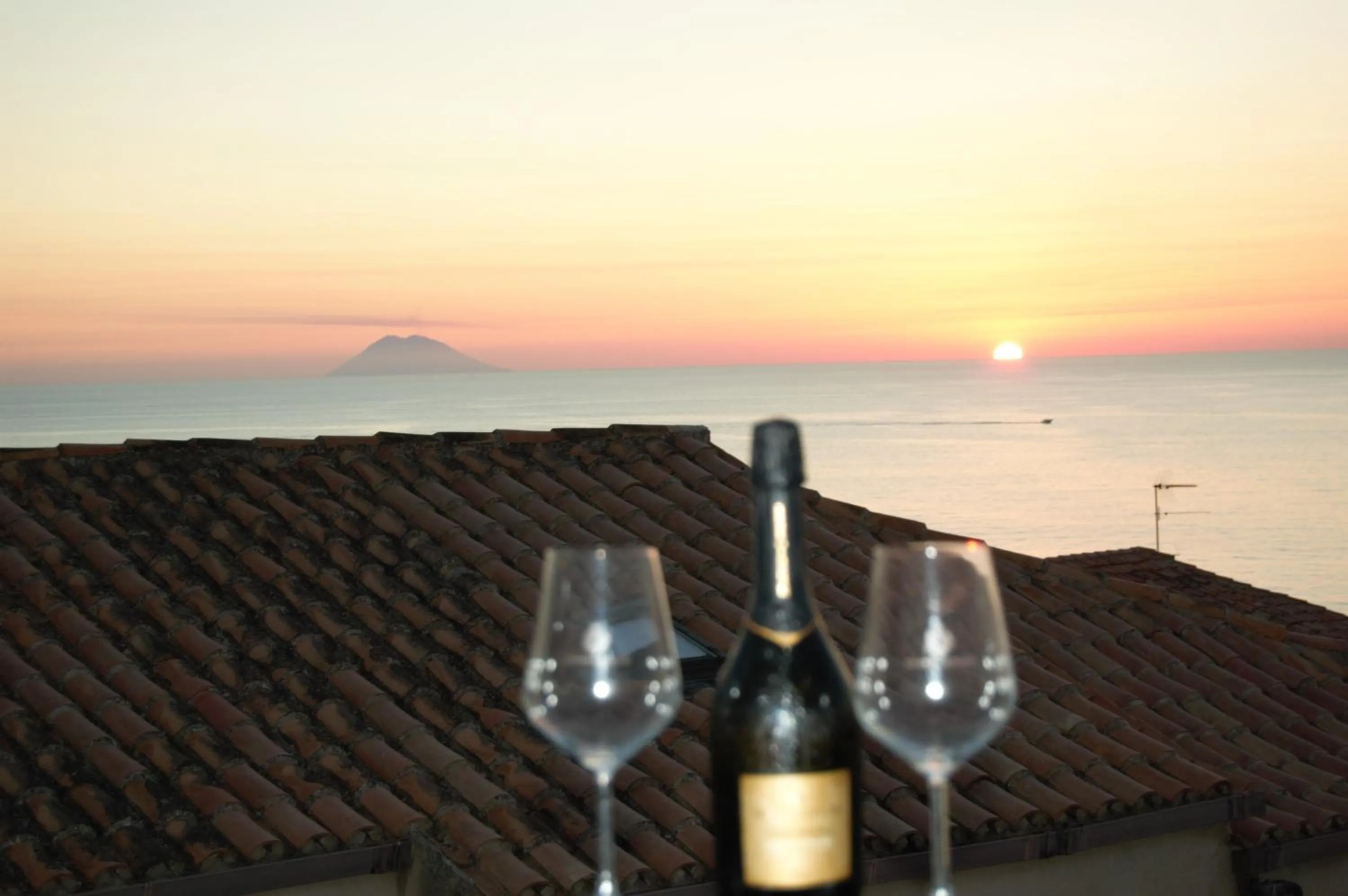 Sea view in B&B The Tower