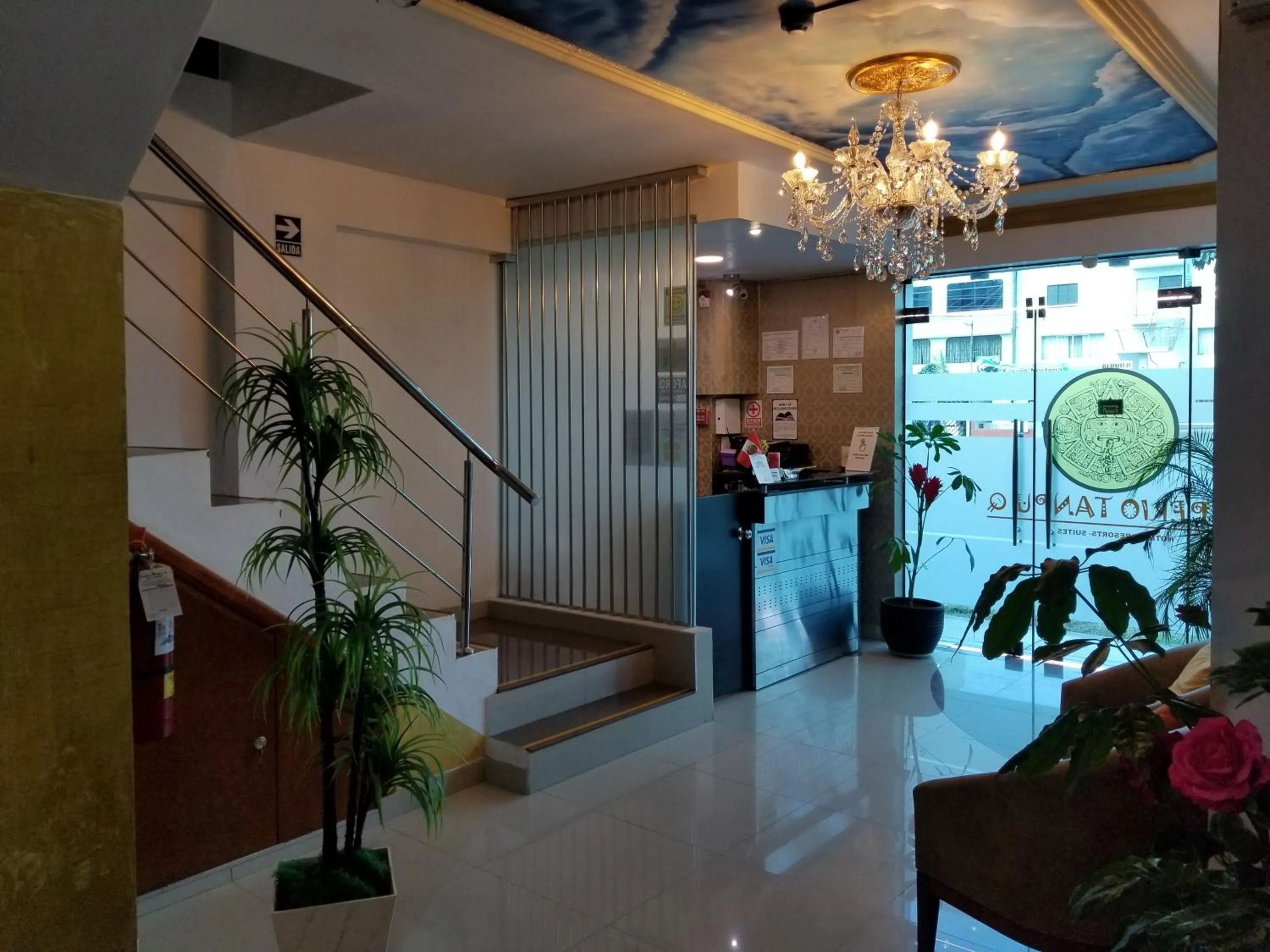 Lobby or reception in Imperio Tanpu Q
