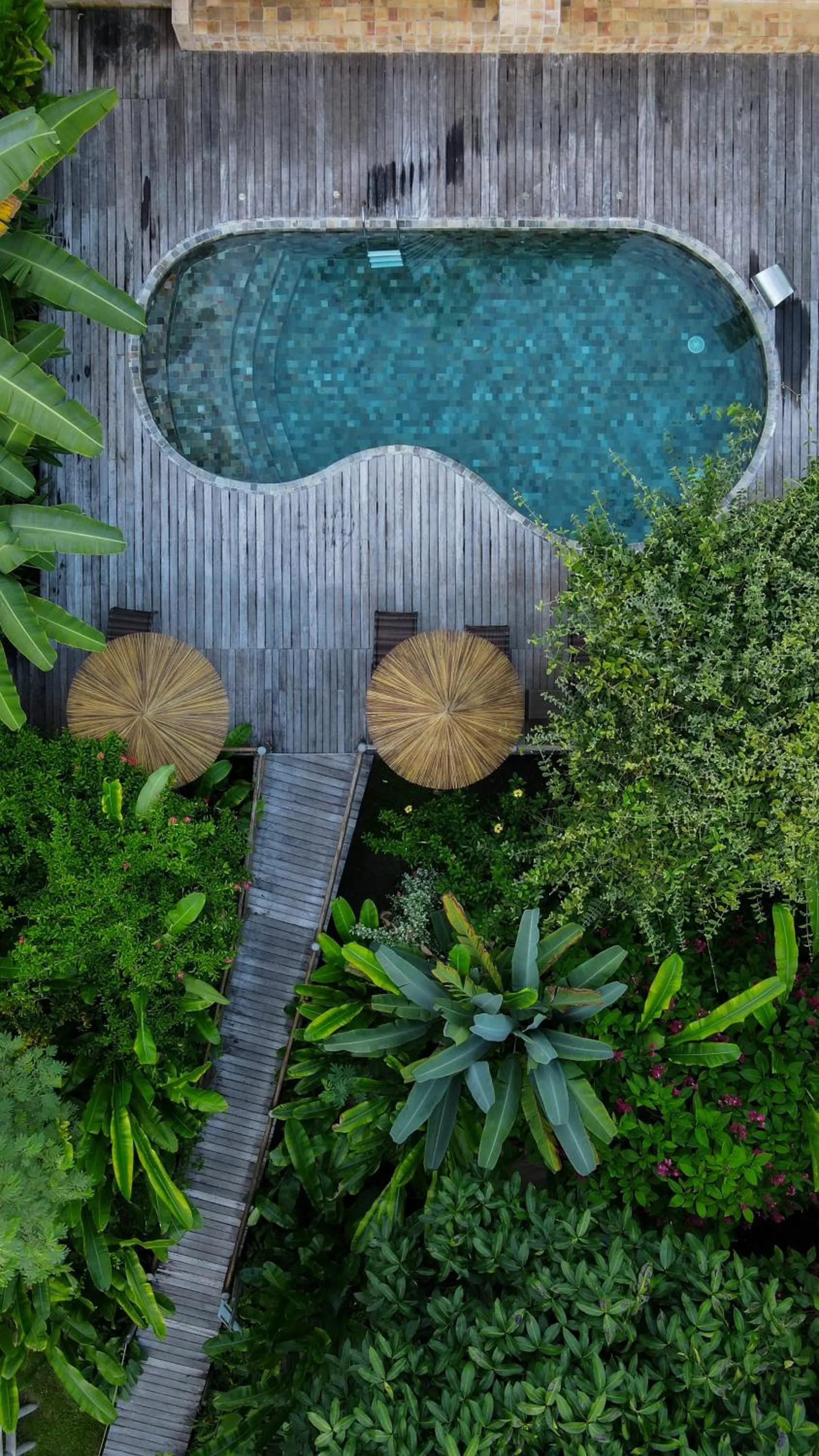 Swimming pool in Pousada do Bosque