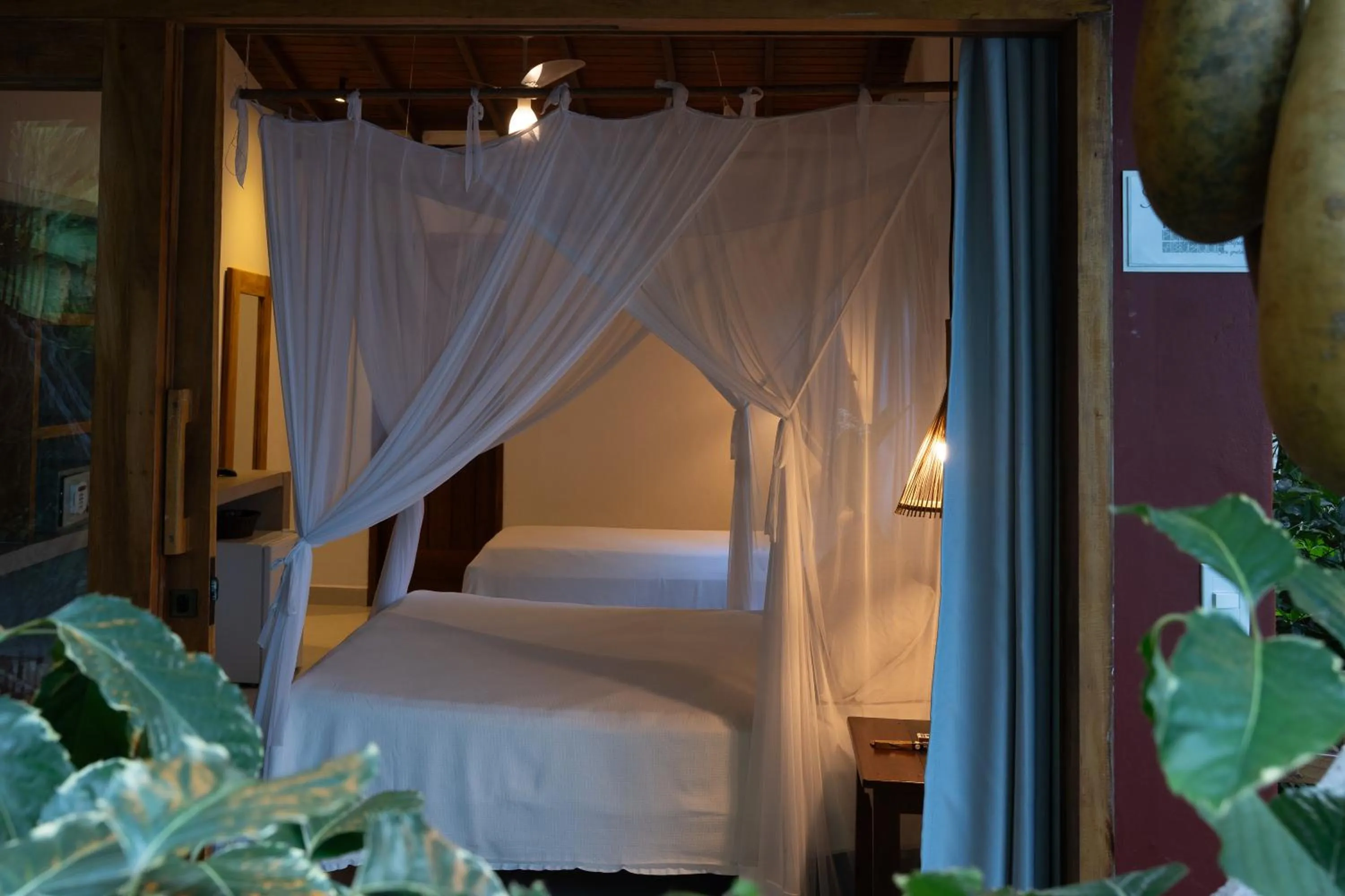 Bathroom, Bed in Pousada do Bosque