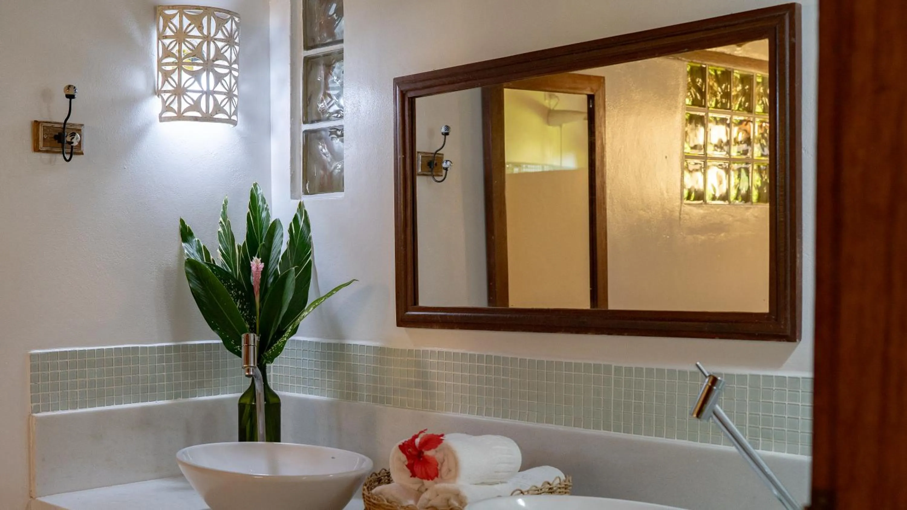 Bathroom in Pousada do Bosque