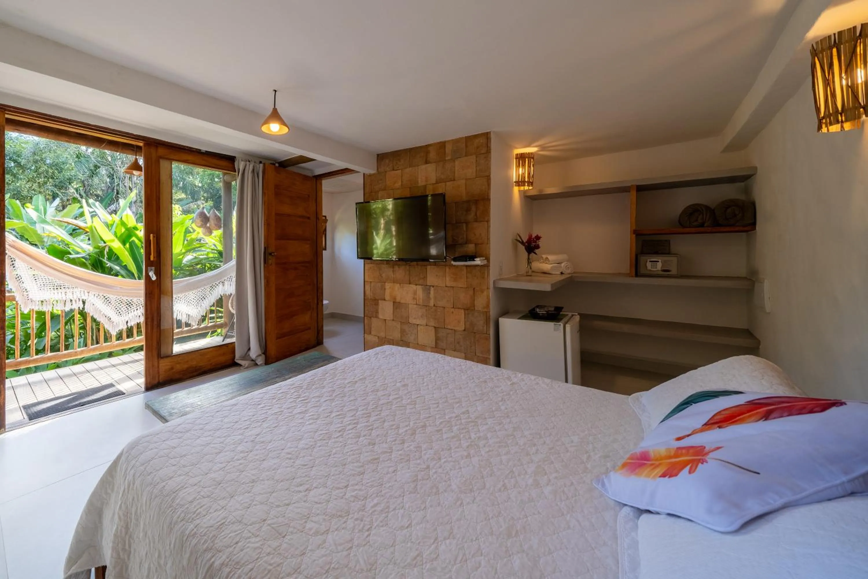 Photo of the whole room, Bed in Pousada do Bosque