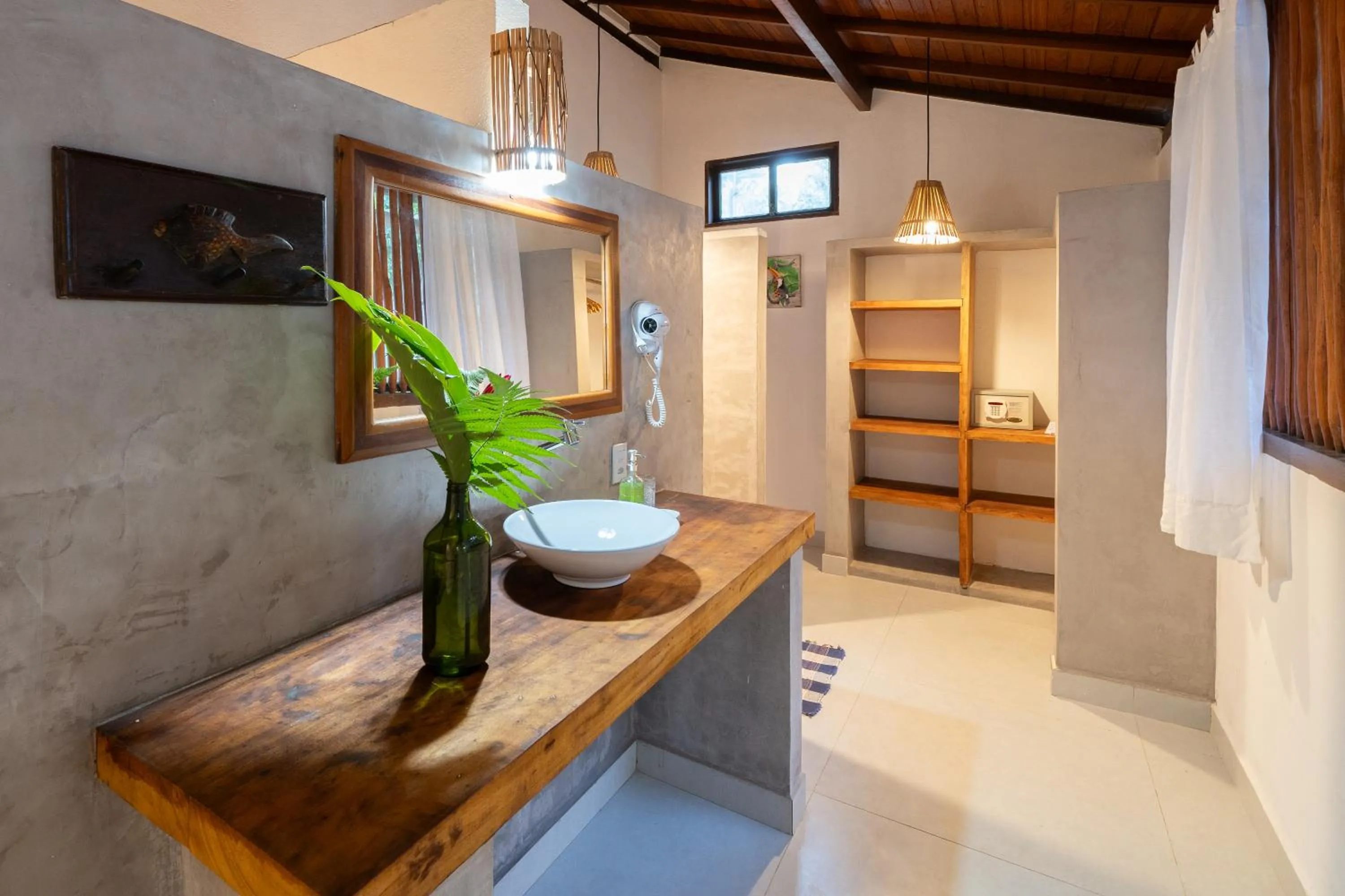 Bathroom in Pousada do Bosque