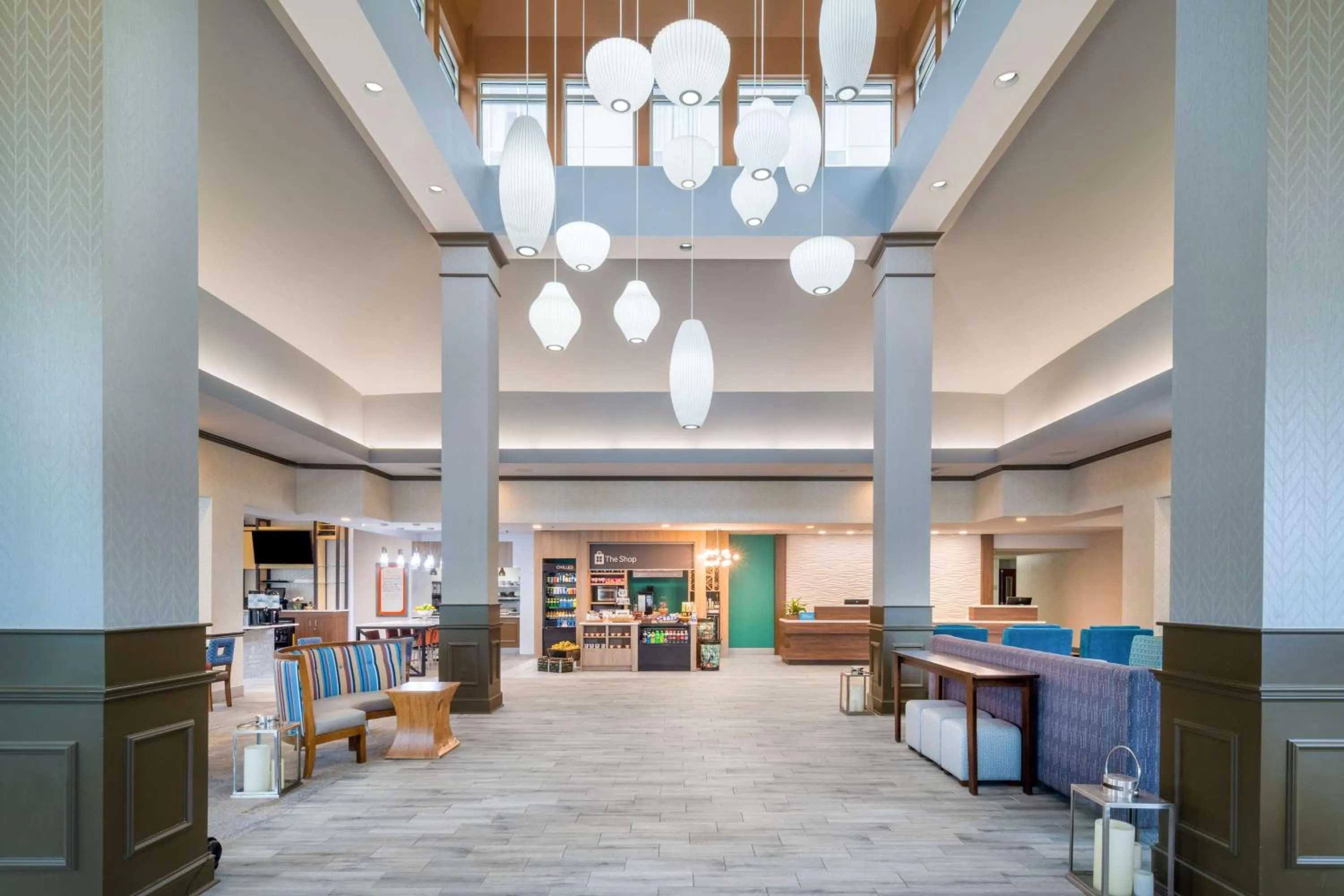Lobby or reception in Hilton Garden Inn Augusta