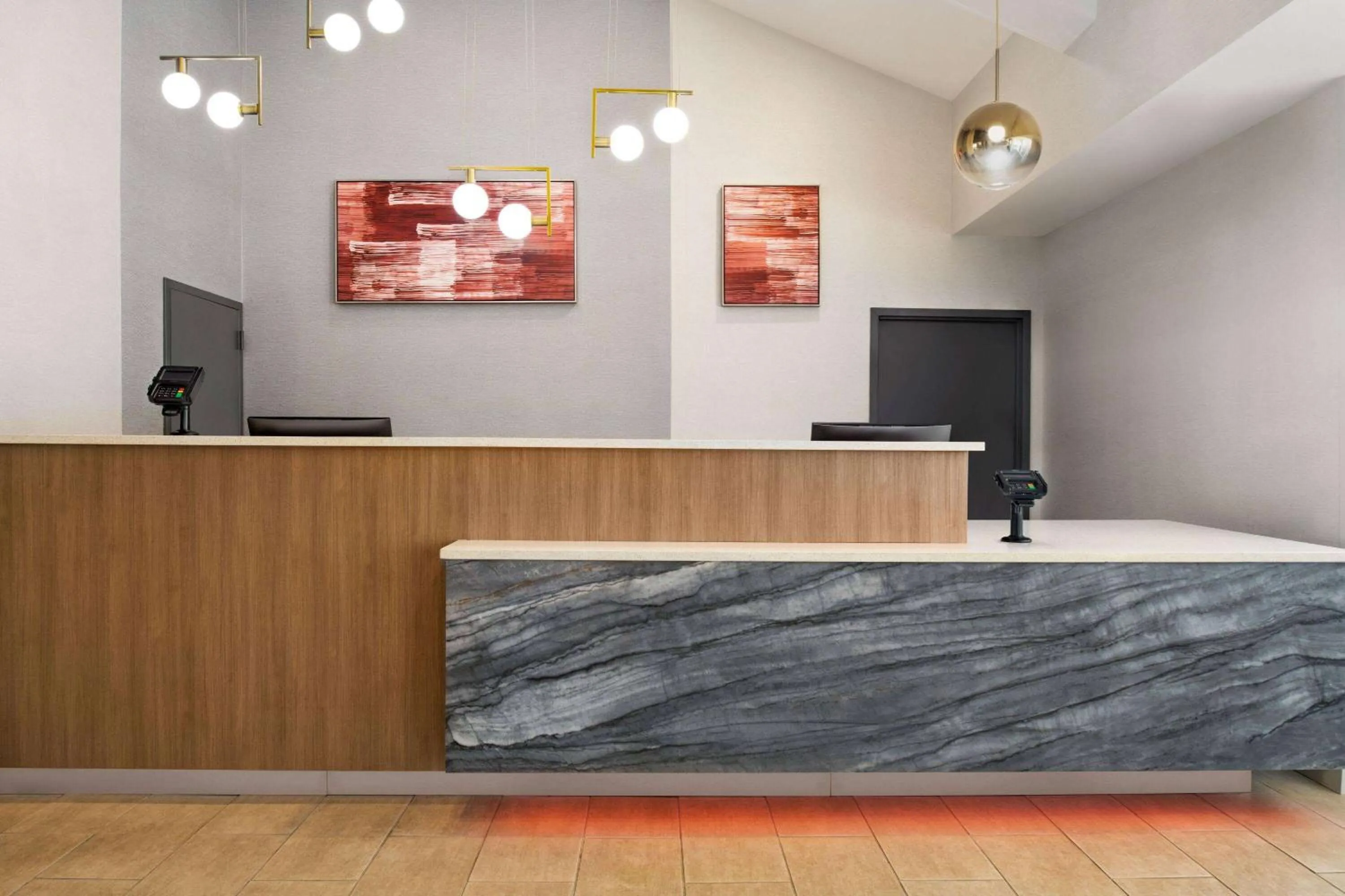 Lobby or reception in Ramada by Wyndham Allentown Bethlehem