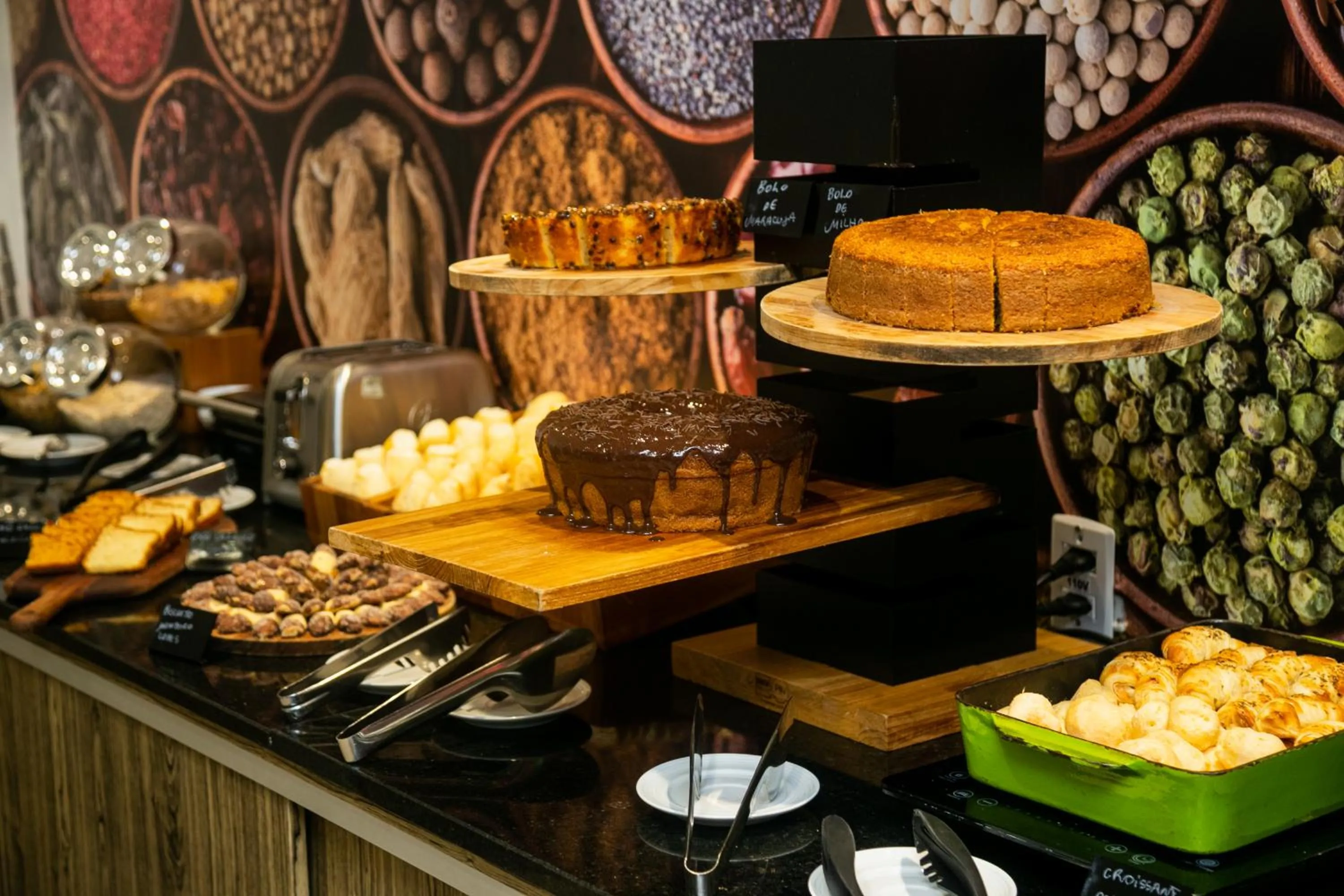 Buffet breakfast in ibis Styles Belem Batista Campos
