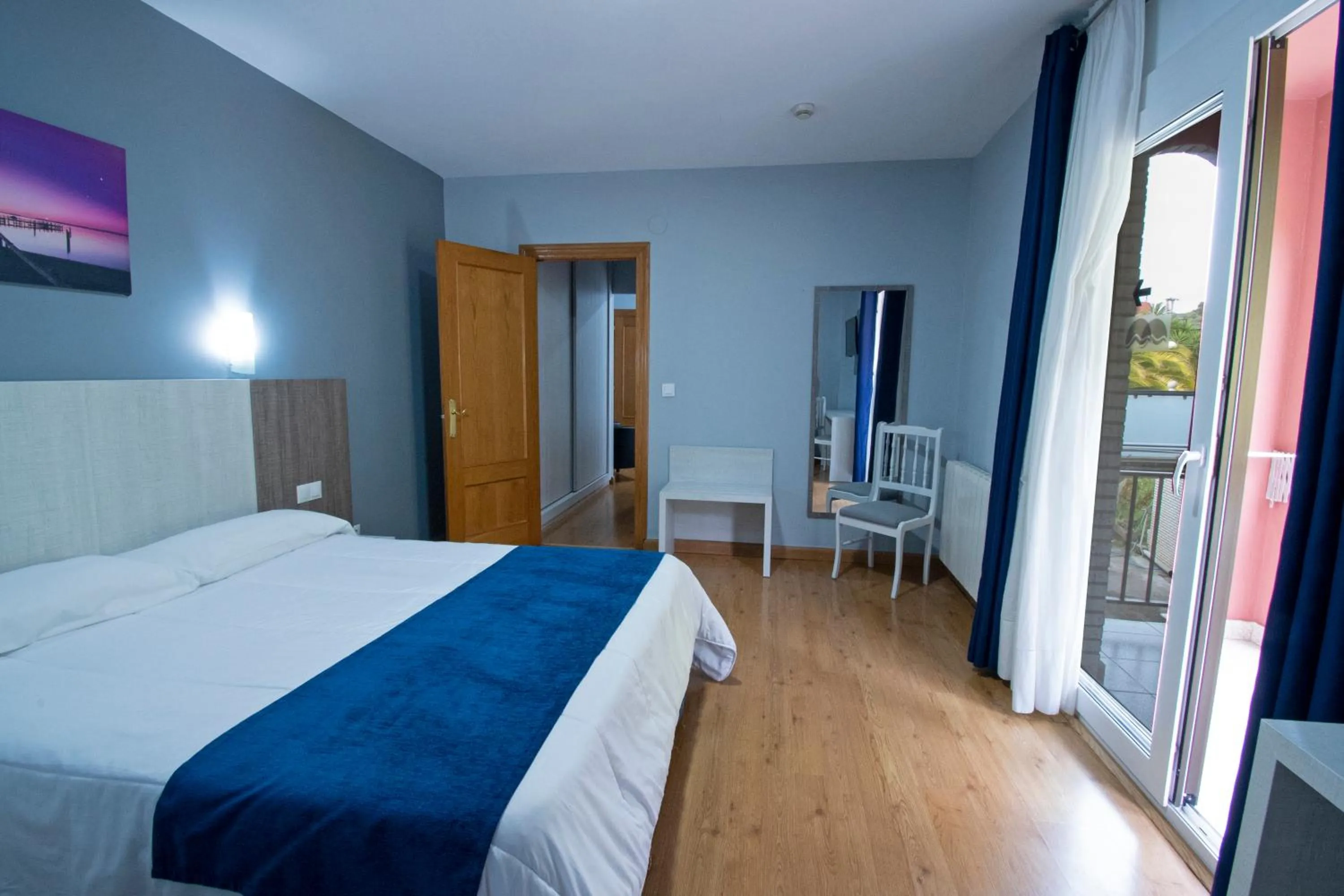 Bed in Hotel Campomar