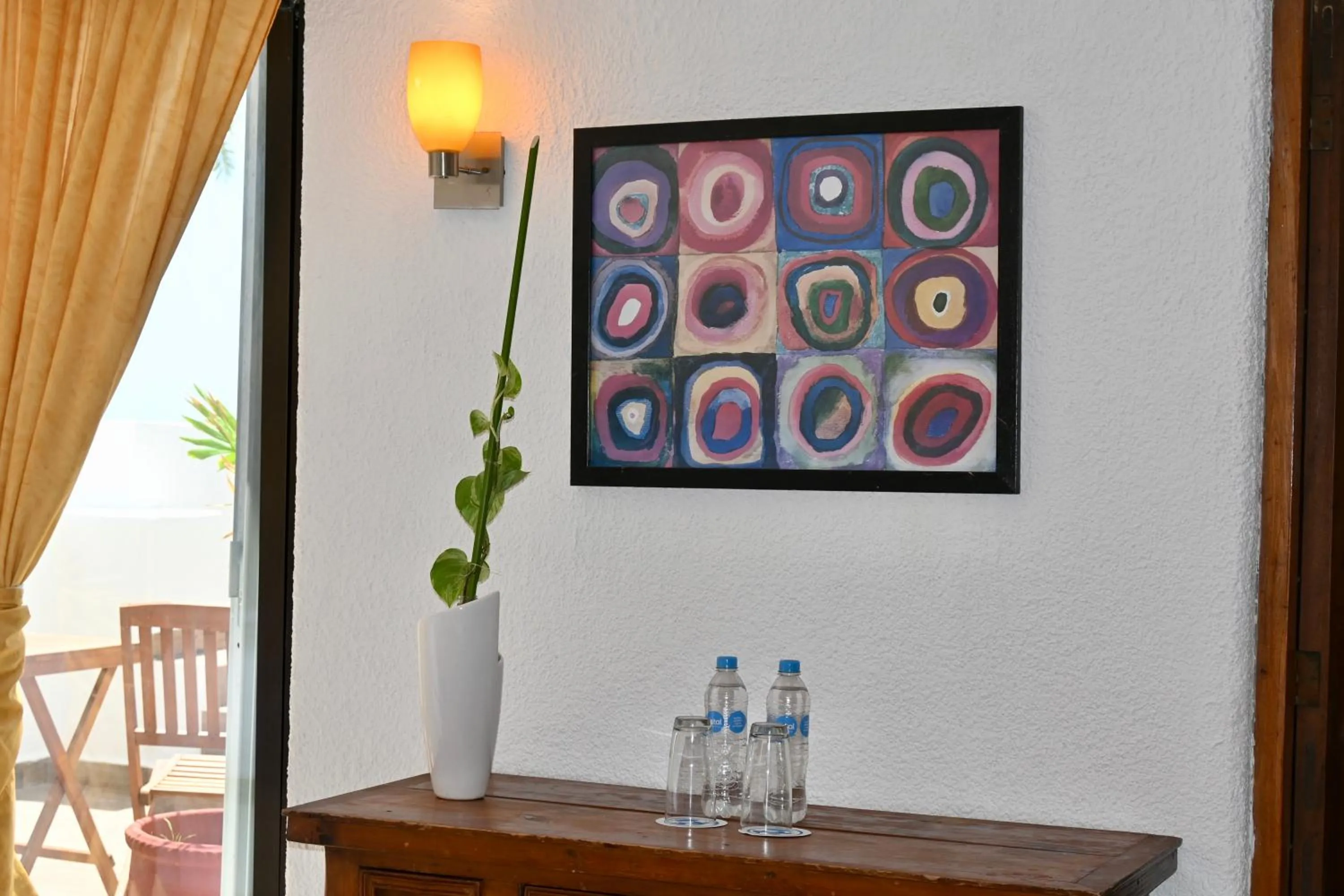 Decorative detail in Pelicano Inn Playa del Carmen - Beachfront Hotel