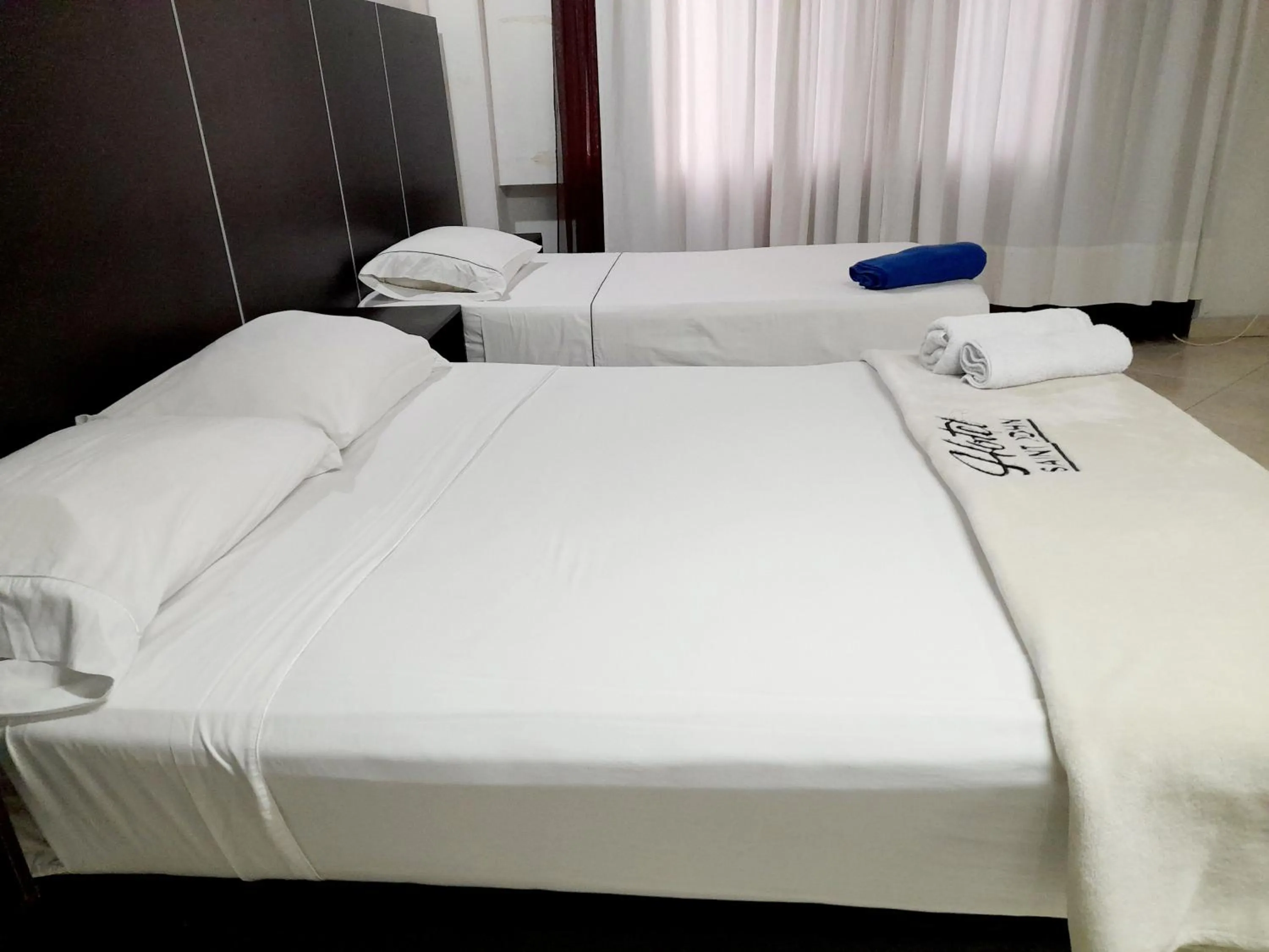 Bed in Hotel Saint John