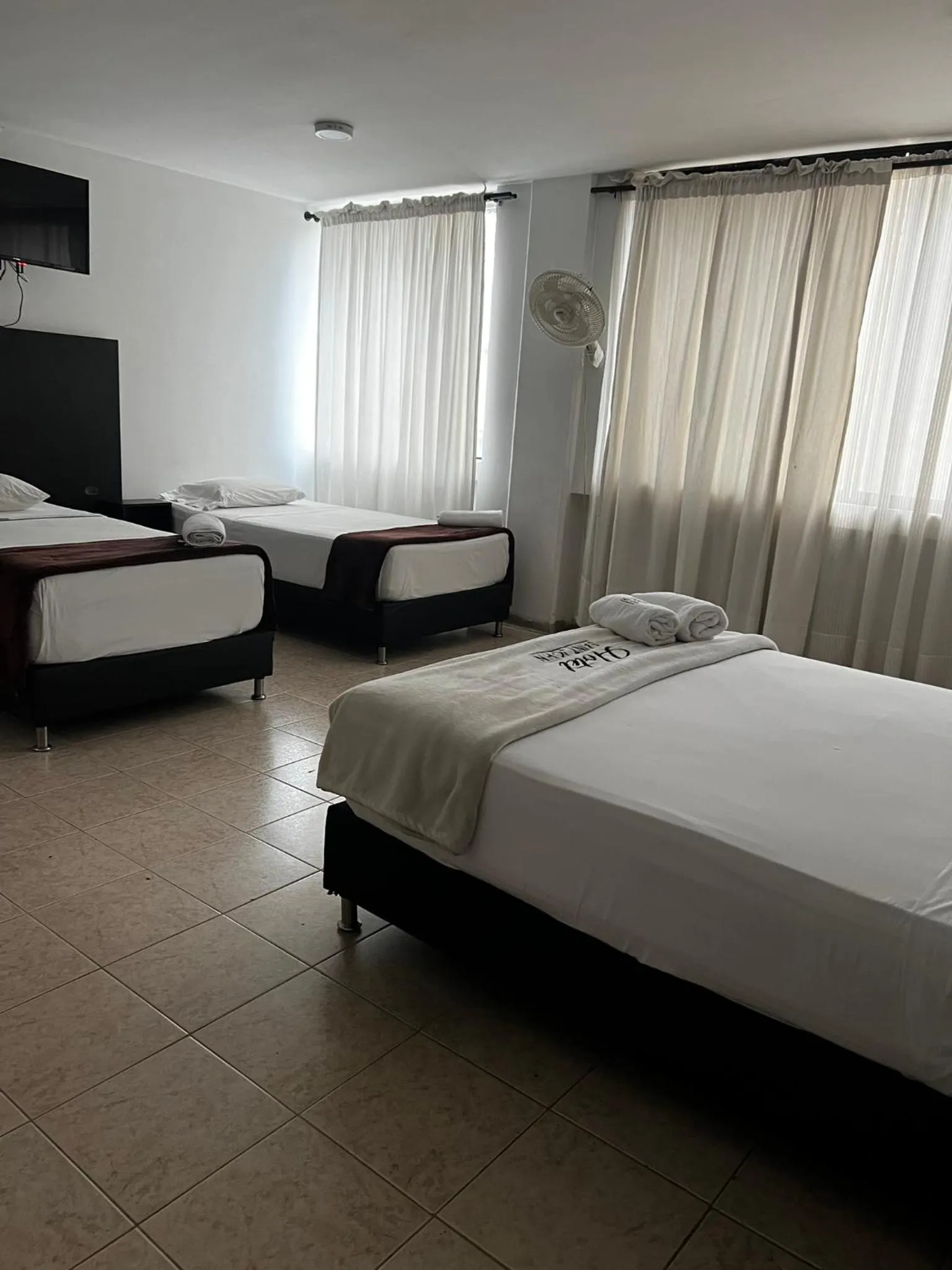 Bed in Hotel Saint John