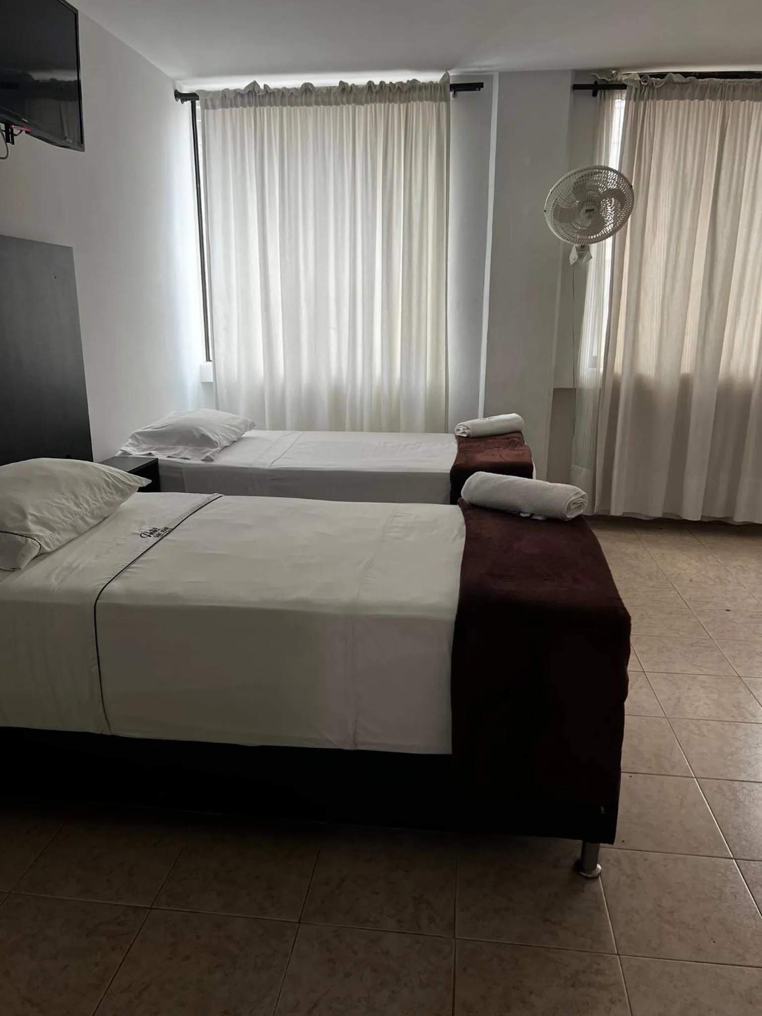 Bed in Hotel Saint John