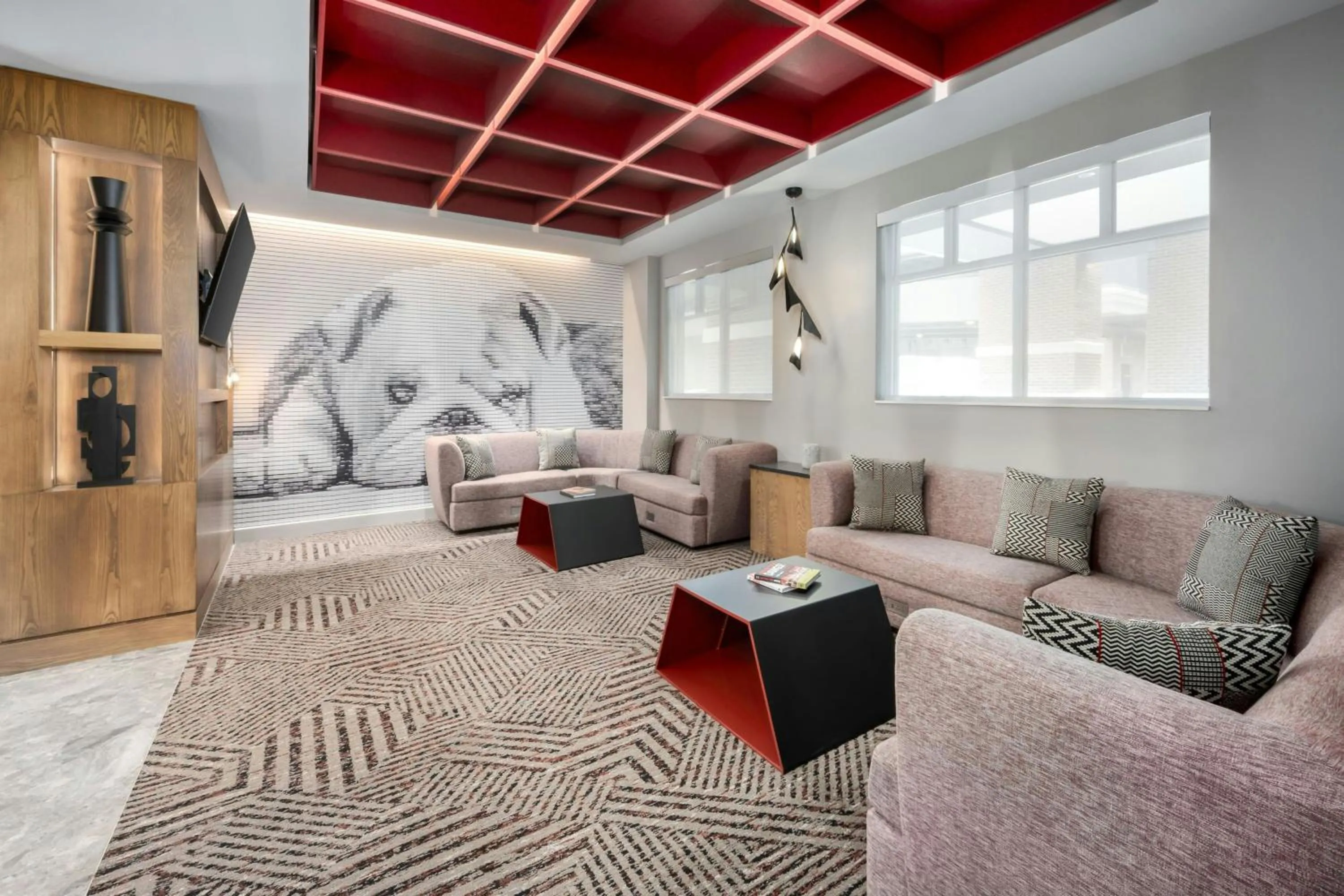 Lobby or reception in Courtyard by Marriott Athens Downtown