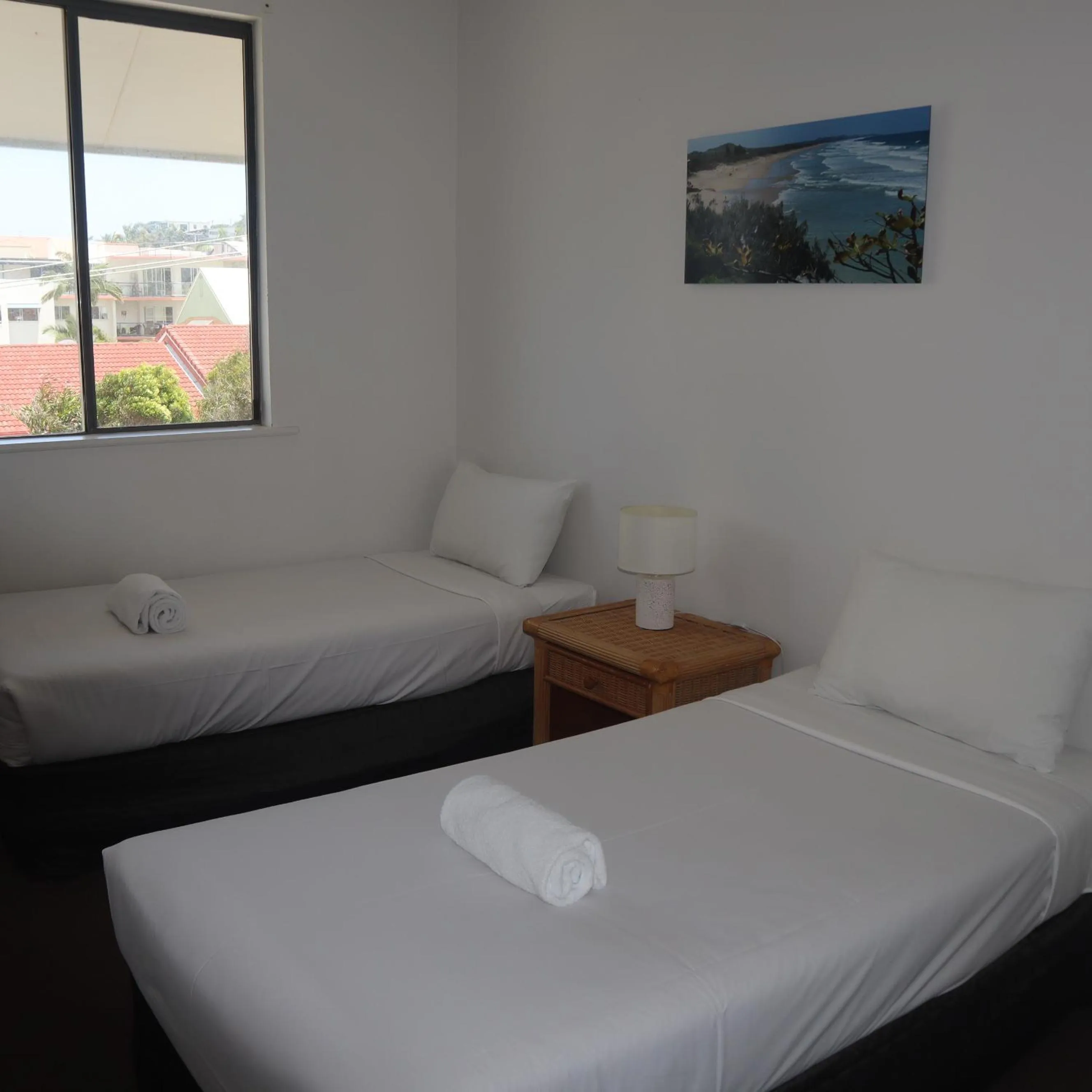 Bedroom, Bed in Coolum Beach Resort