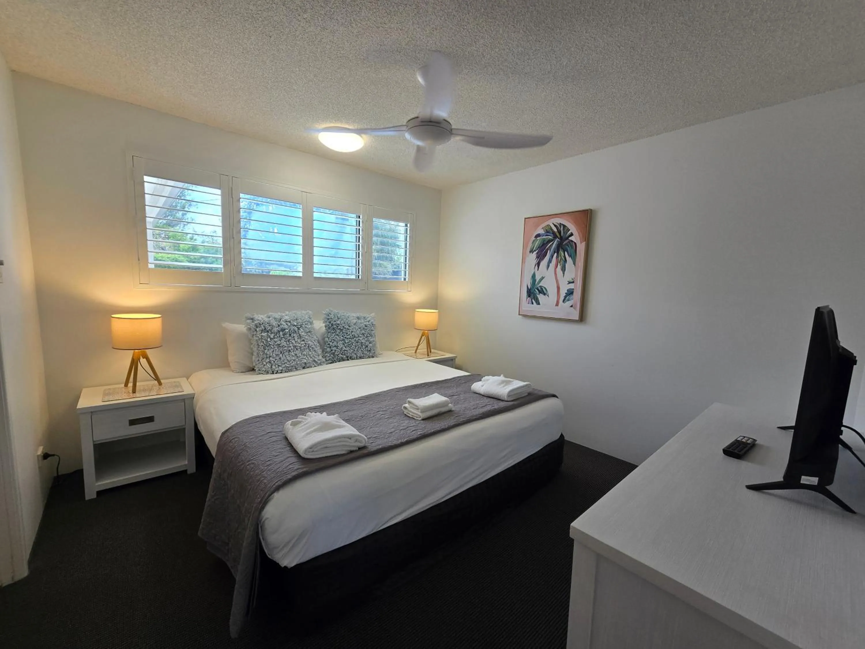 Bedroom, Bed in Noosa River Retreat Holiday Apartments