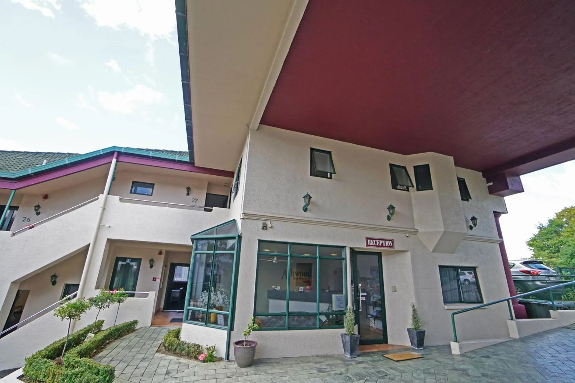 Facade/entrance in Ashwood Manor Motor Lodge