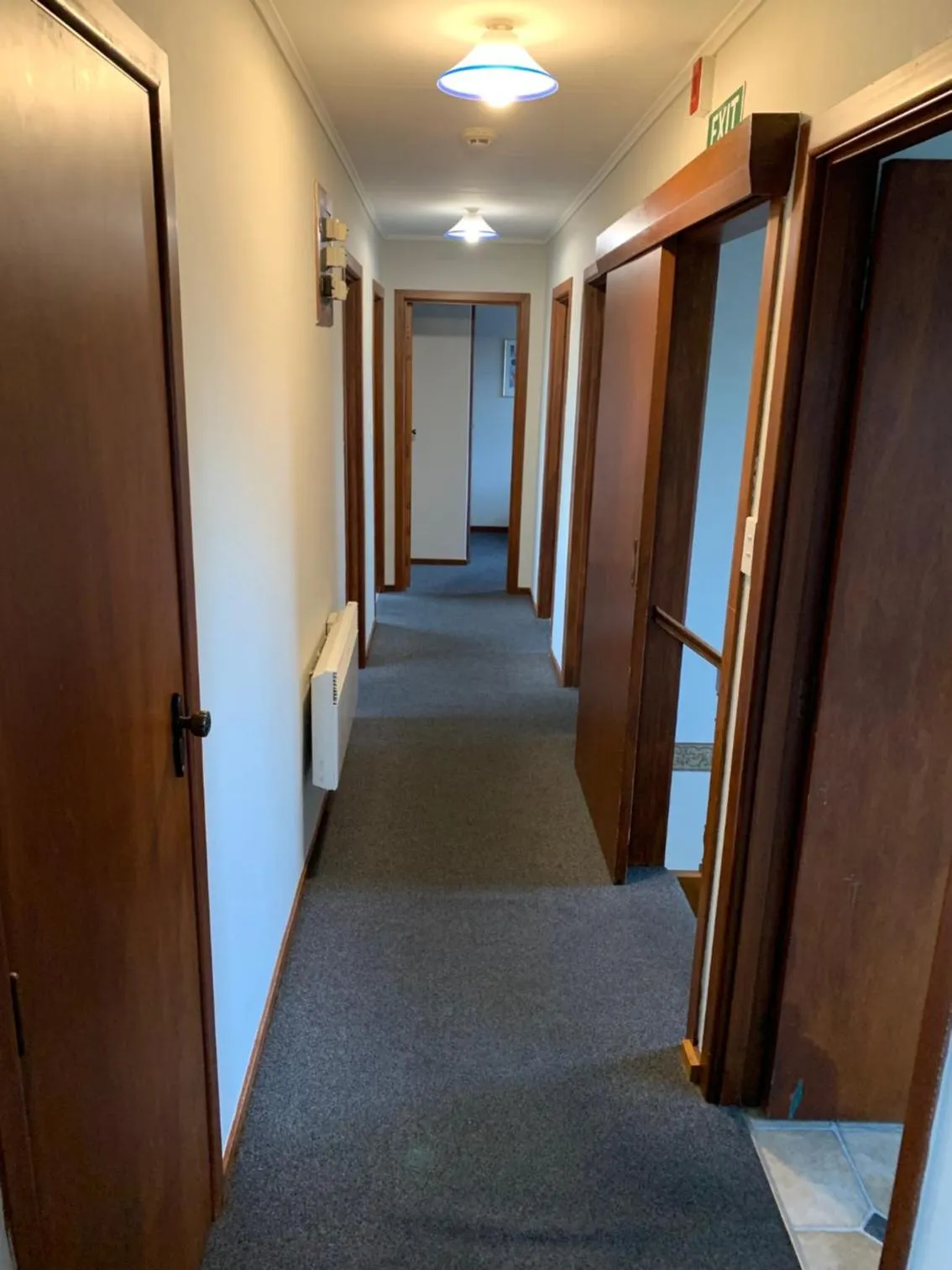 Living room in Red Tussock Motel