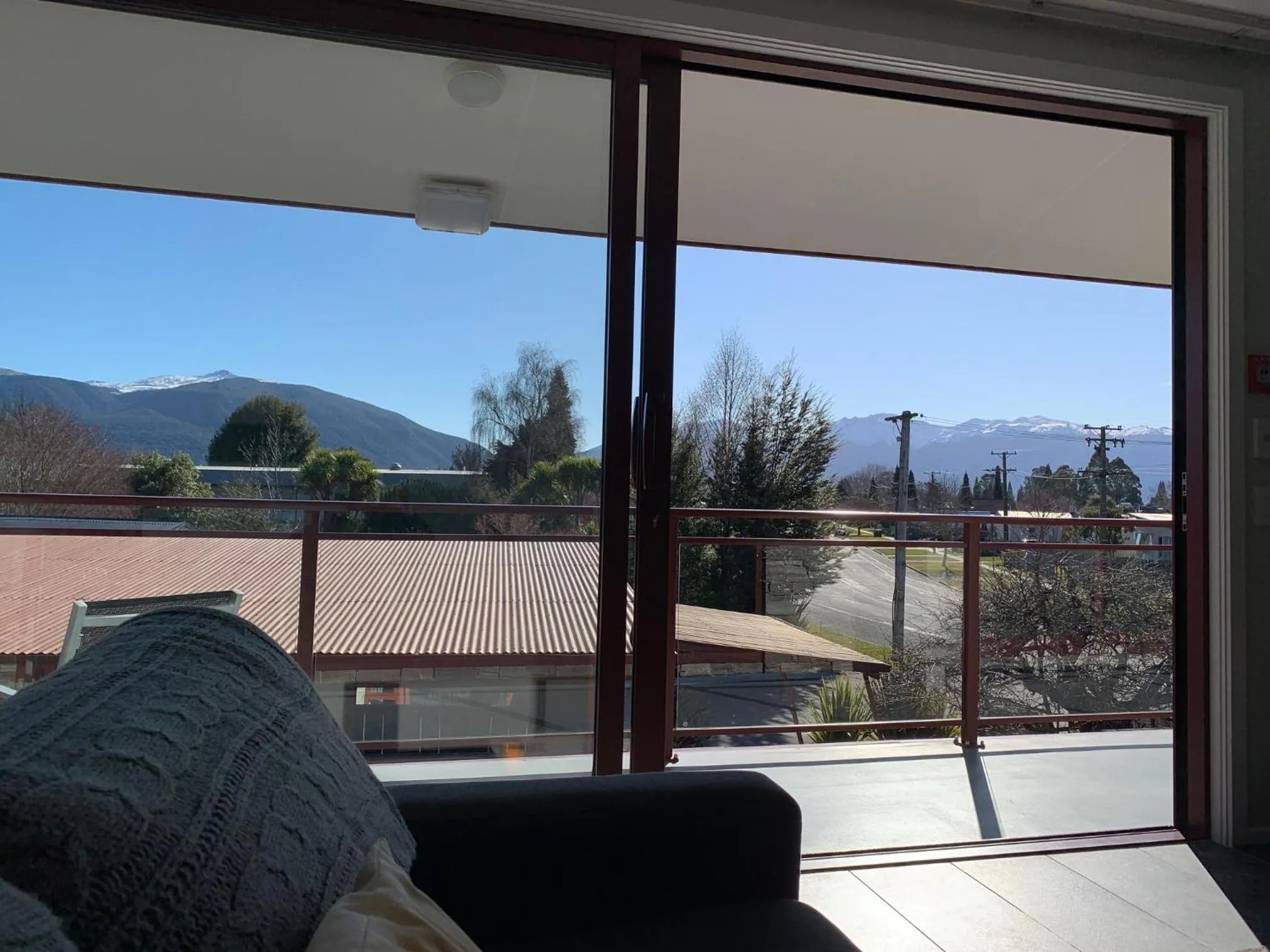 Mountain view in Red Tussock Motel