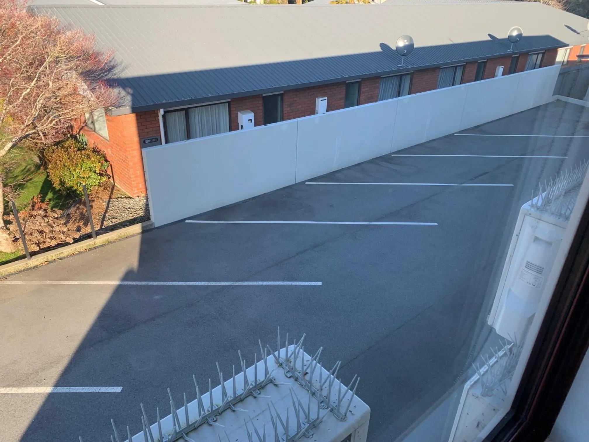 Parking in Red Tussock Motel