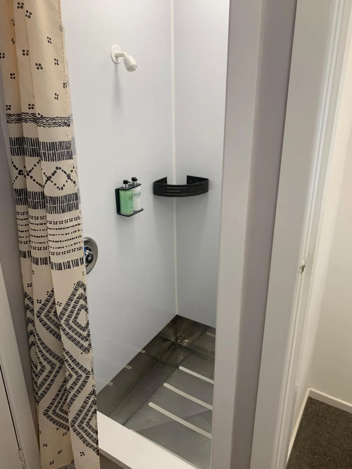 Shower in Red Tussock Motel