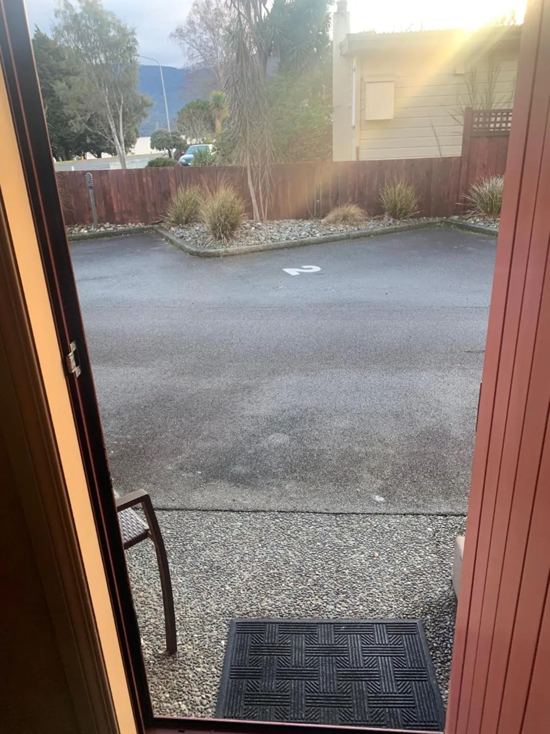 Parking in Red Tussock Motel