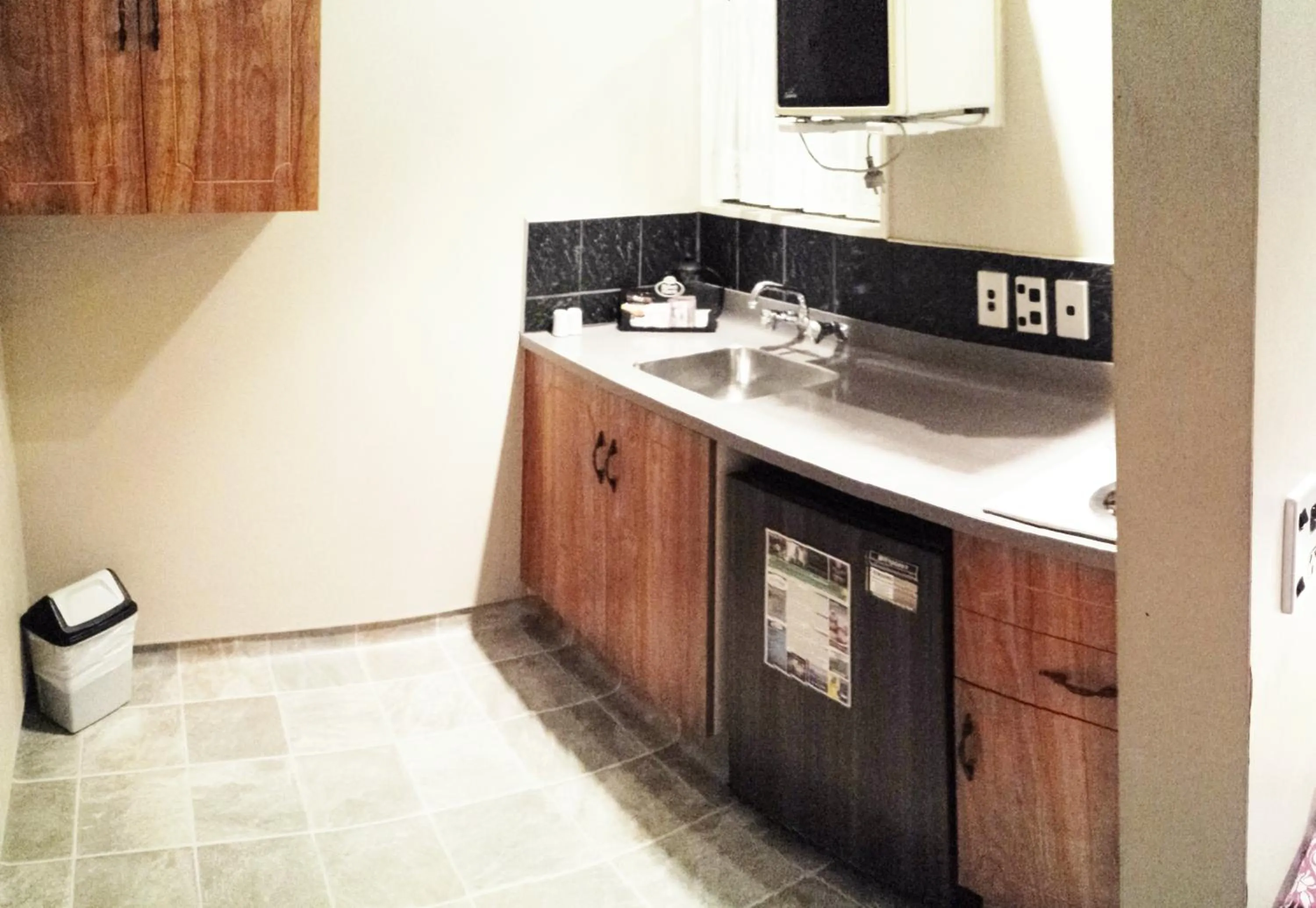 Kitchen or kitchenette in Aquarius Motor Inn