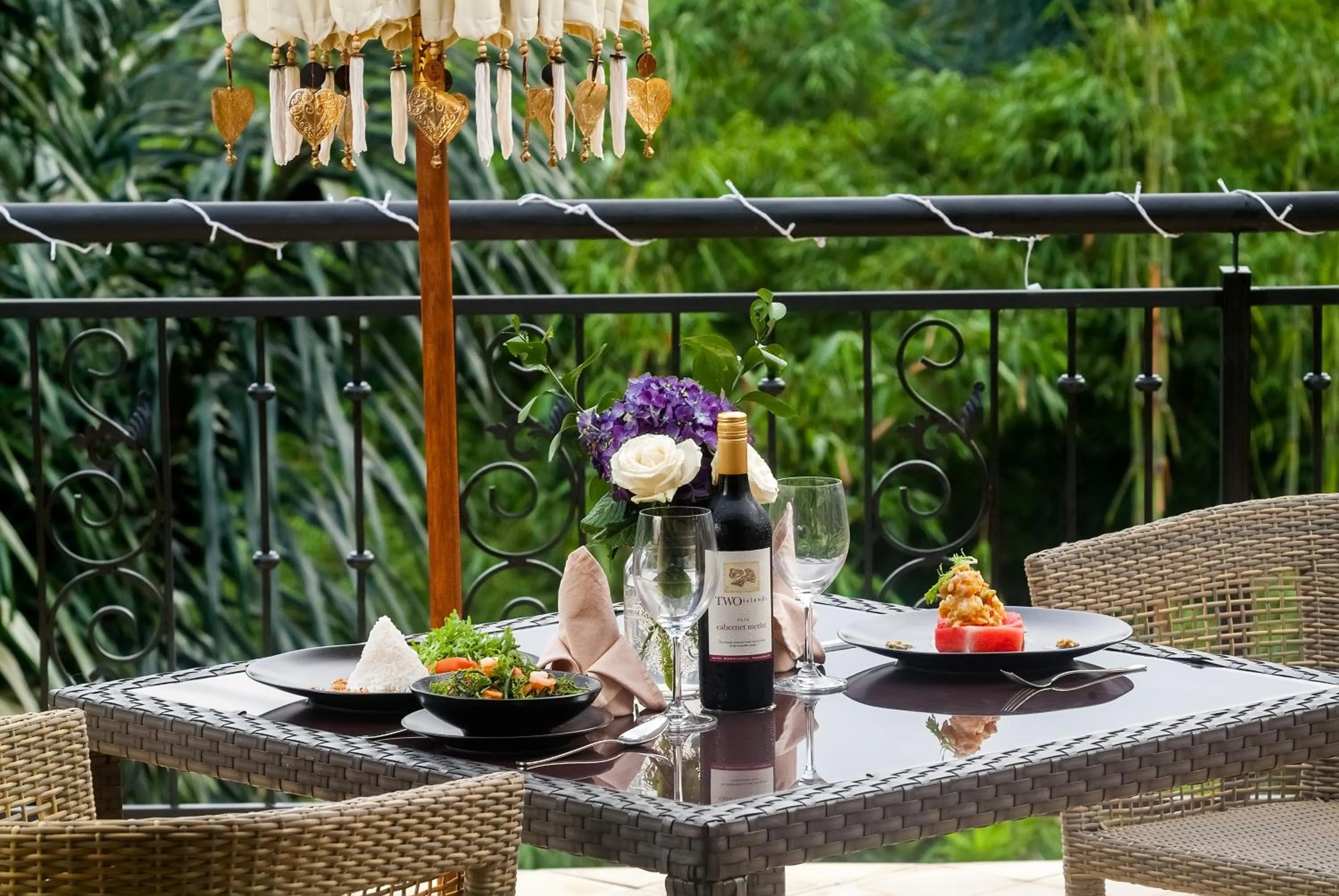 On site in Sebatu Sanctuary Eco-resort