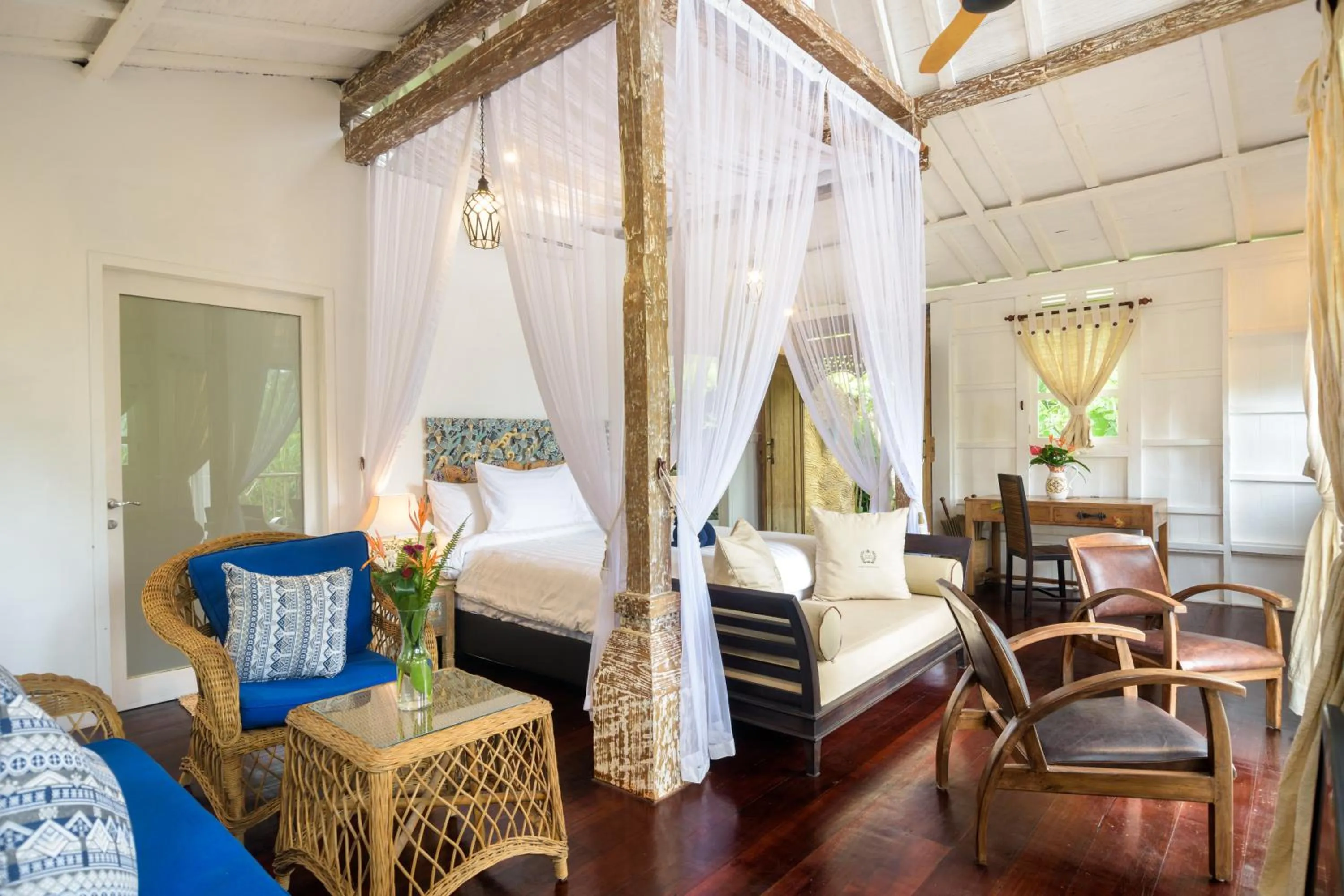 Bedroom in Sebatu Sanctuary Eco-resort