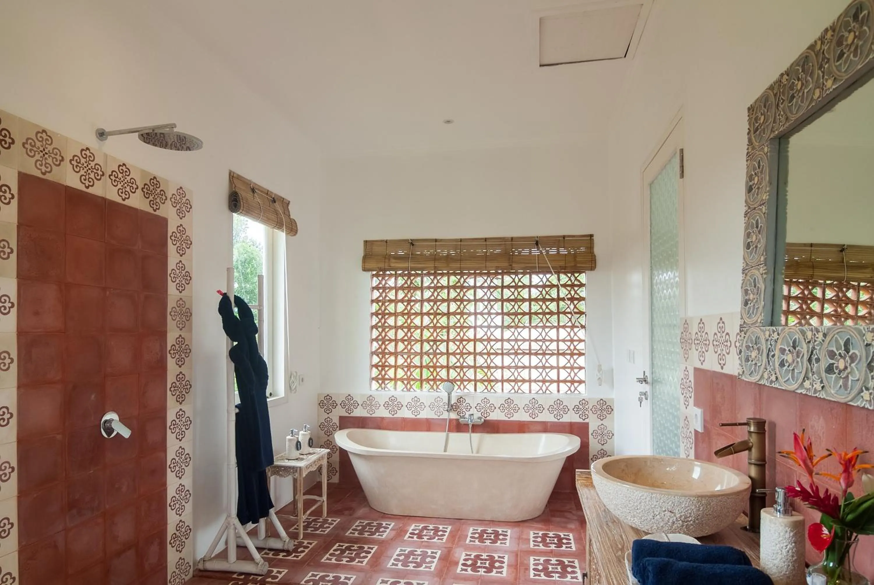 Bathroom in Sebatu Sanctuary Eco-resort