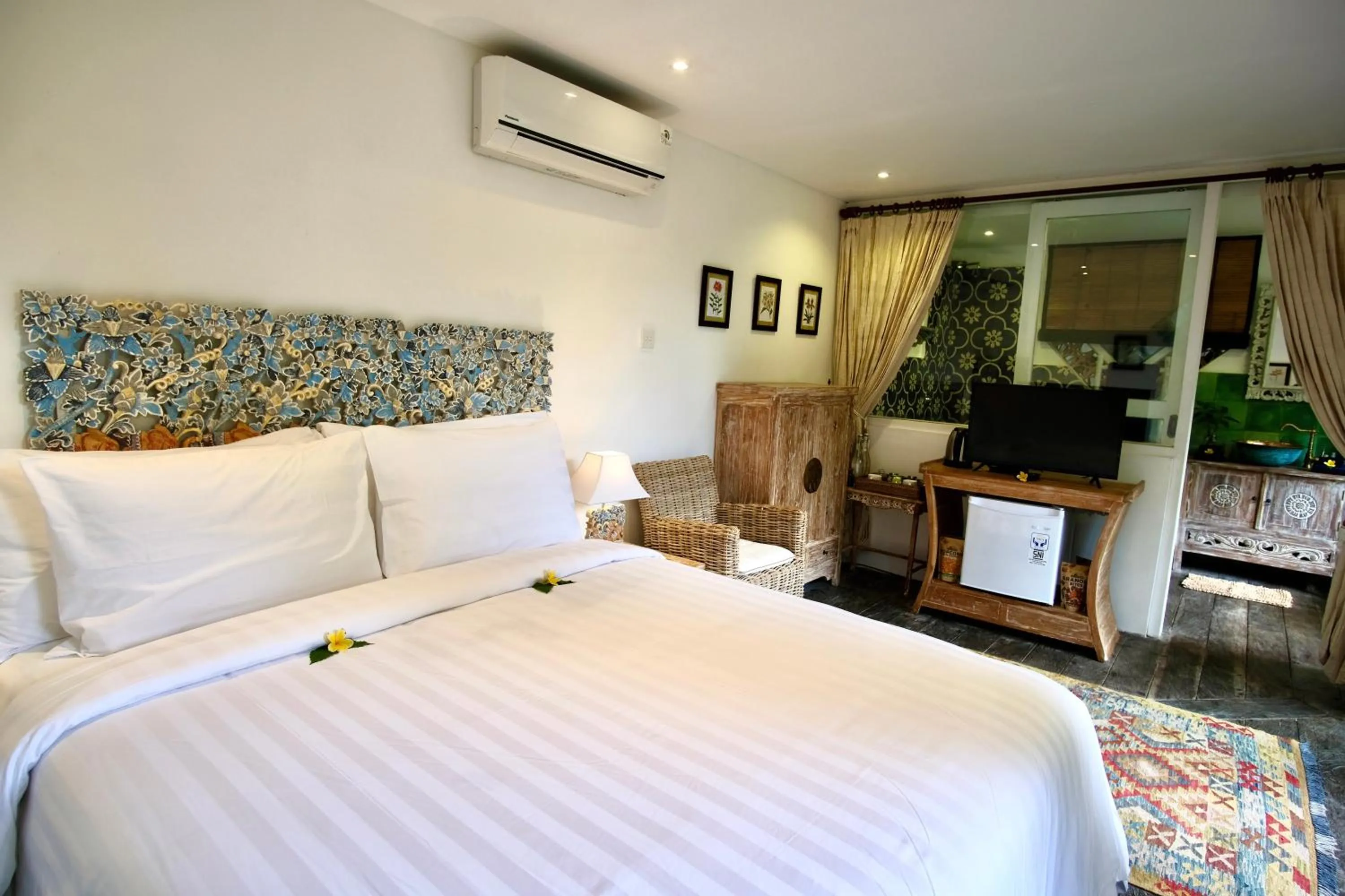 Bedroom in Sebatu Sanctuary Eco-resort