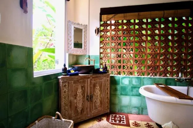 Bathroom in Sebatu Sanctuary Eco-resort