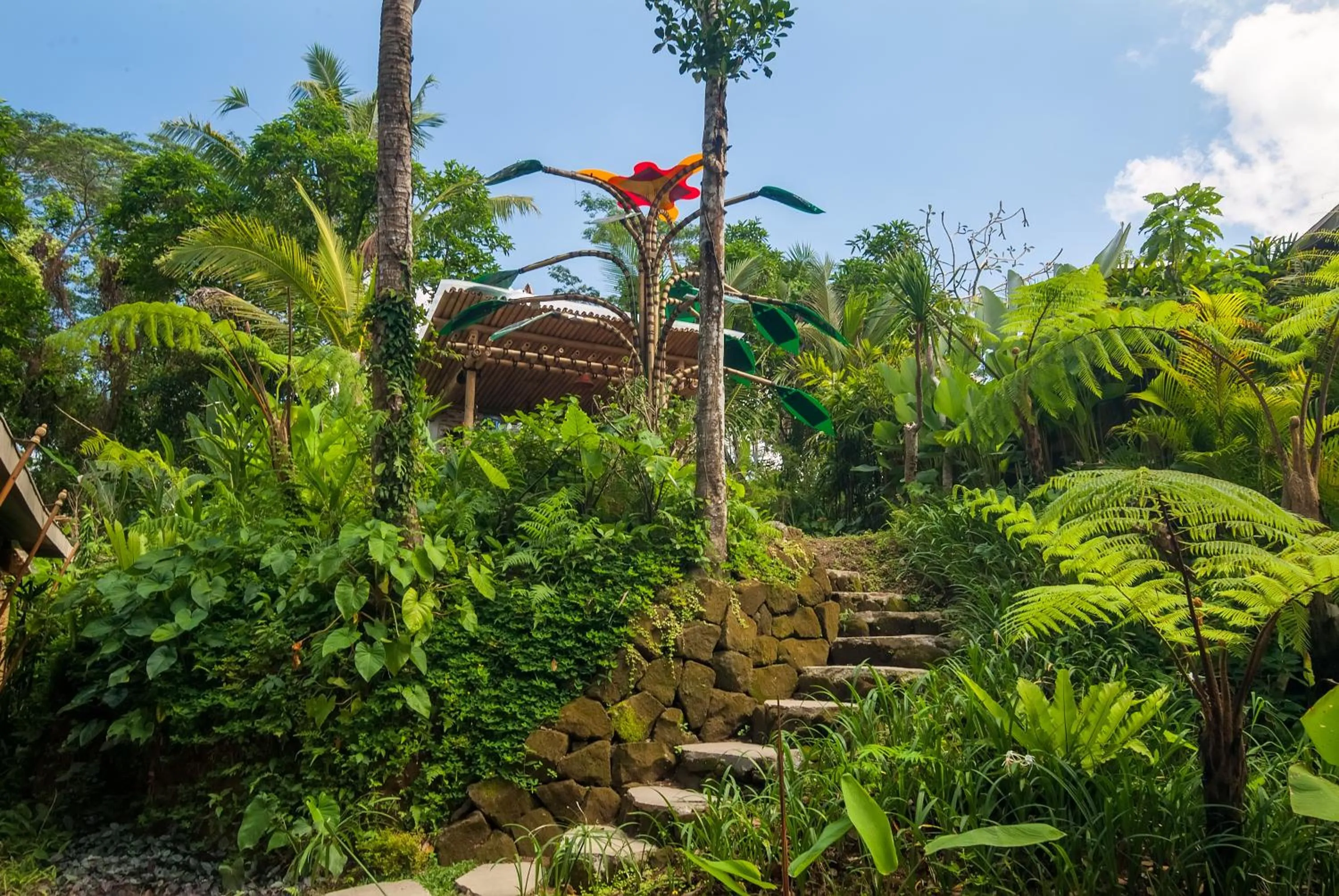 Natural landscape in Sebatu Sanctuary Eco-resort