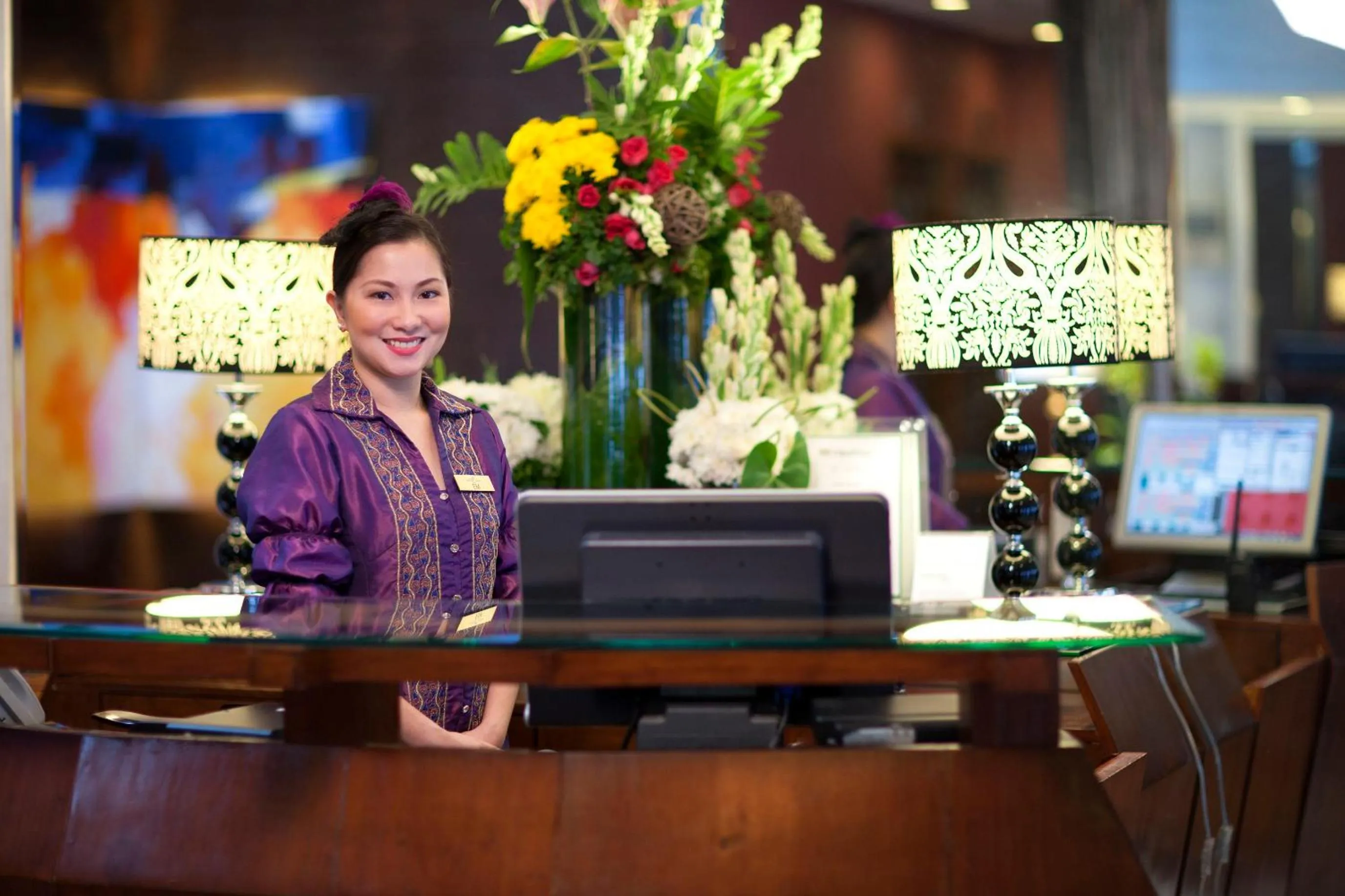 Lobby or reception in Hotel Celeste Makati