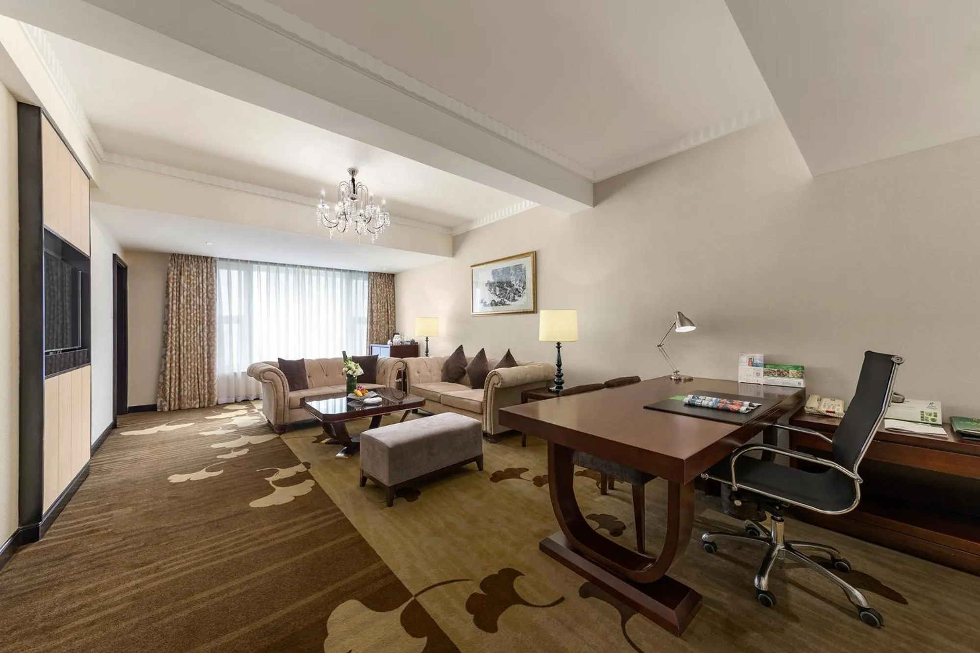 Living room in Holiday Inn Chengdu Century City-WestTower