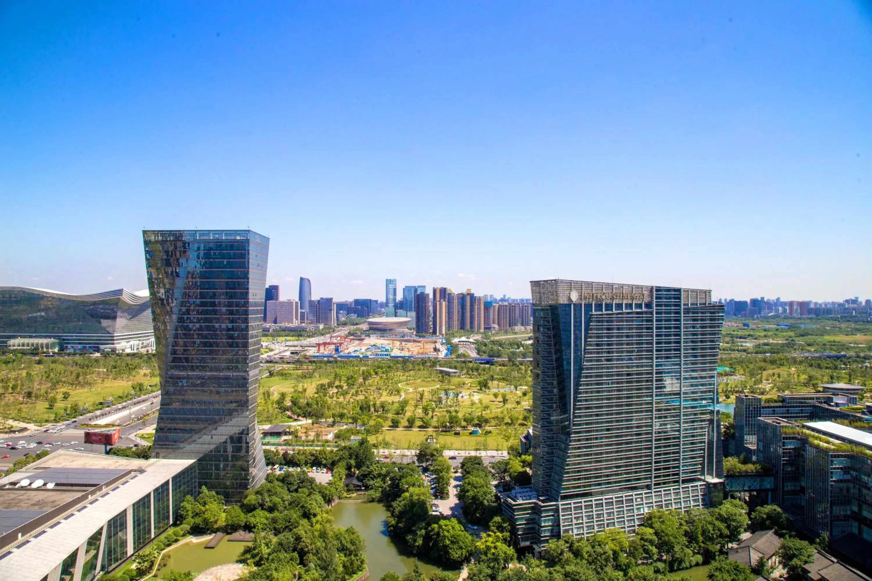 Off site in Holiday Inn Chengdu Century City-WestTower