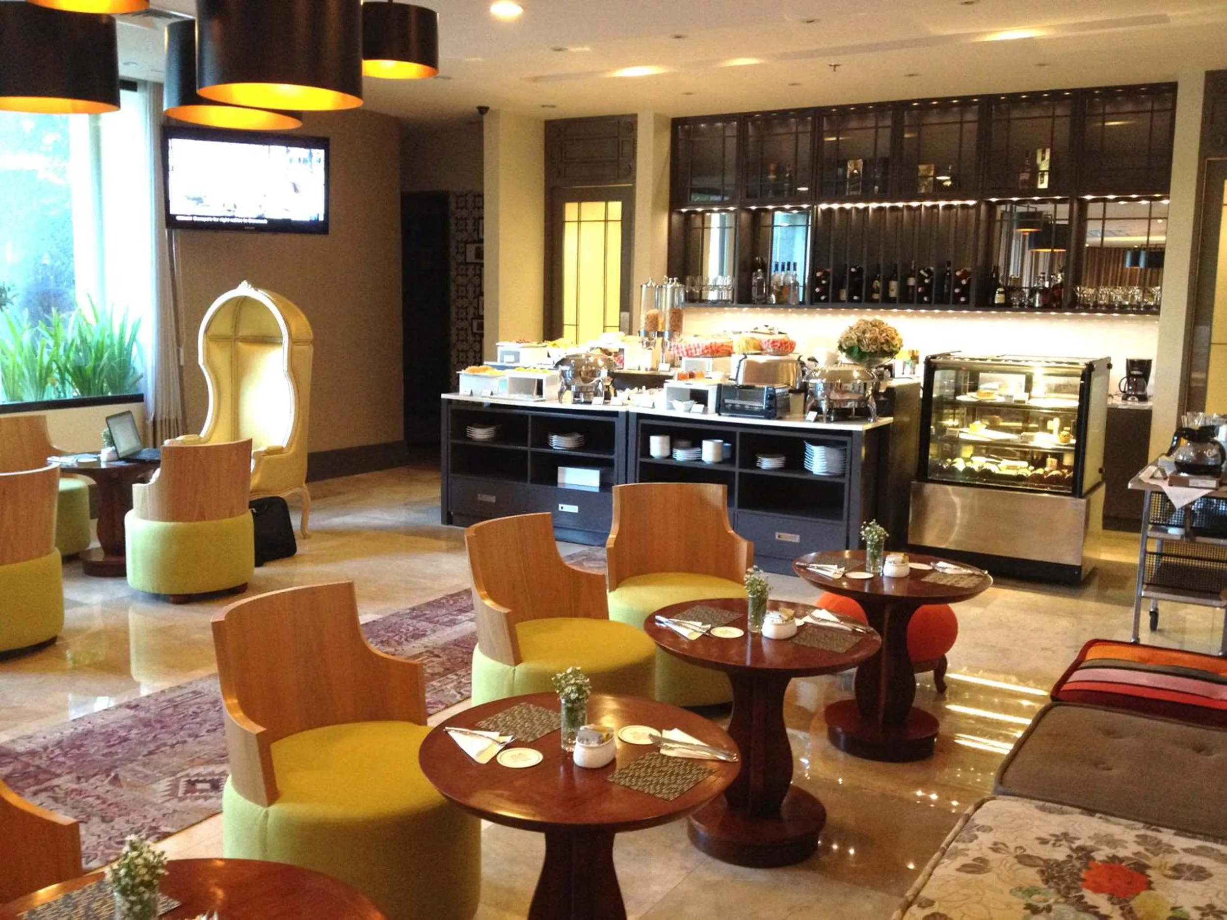 Lobby or reception in Parque España Residence Hotel