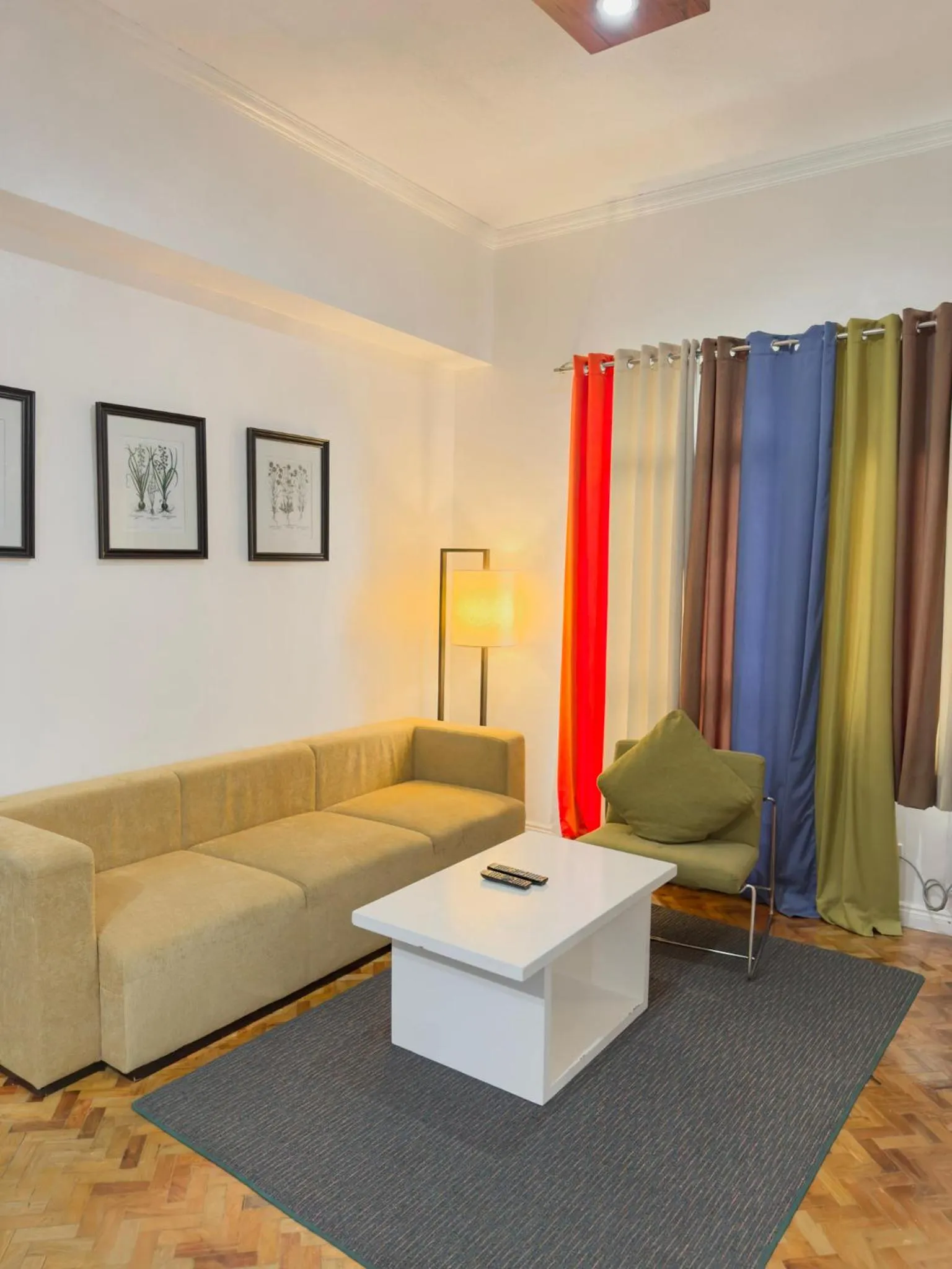 Living room in Parque España Residence Hotel