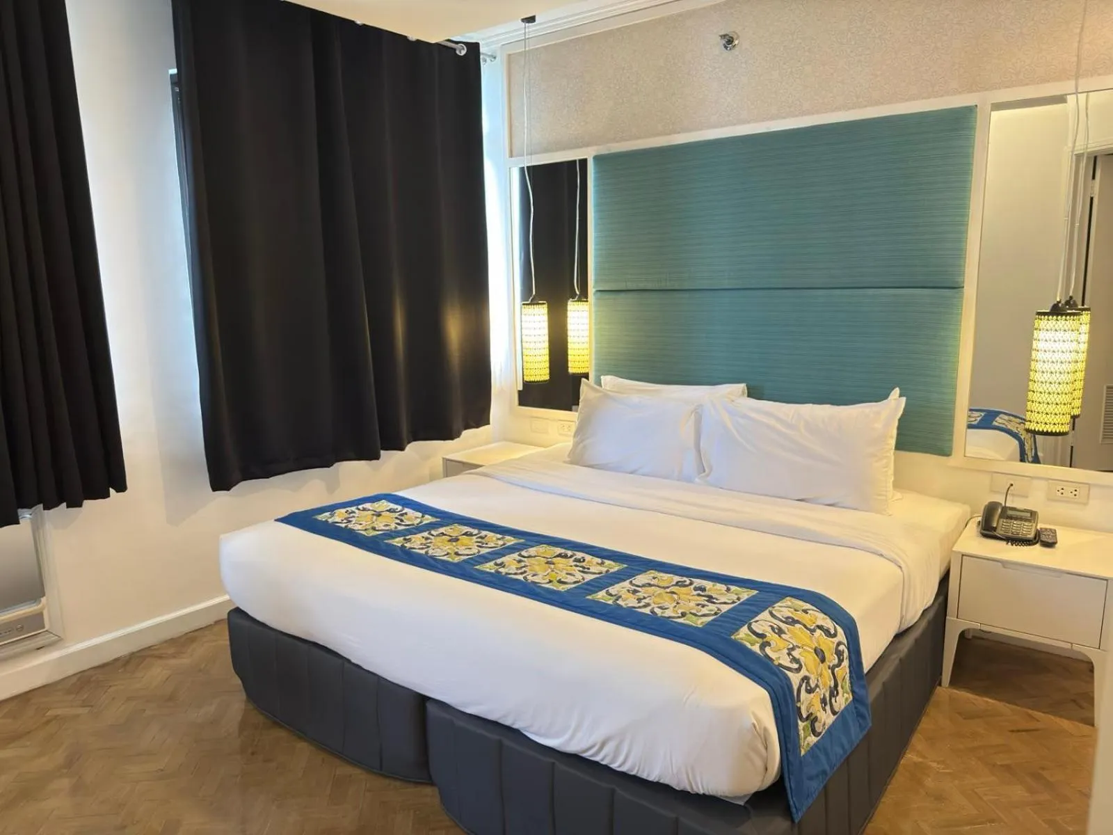 Bed in Parque España Residence Hotel