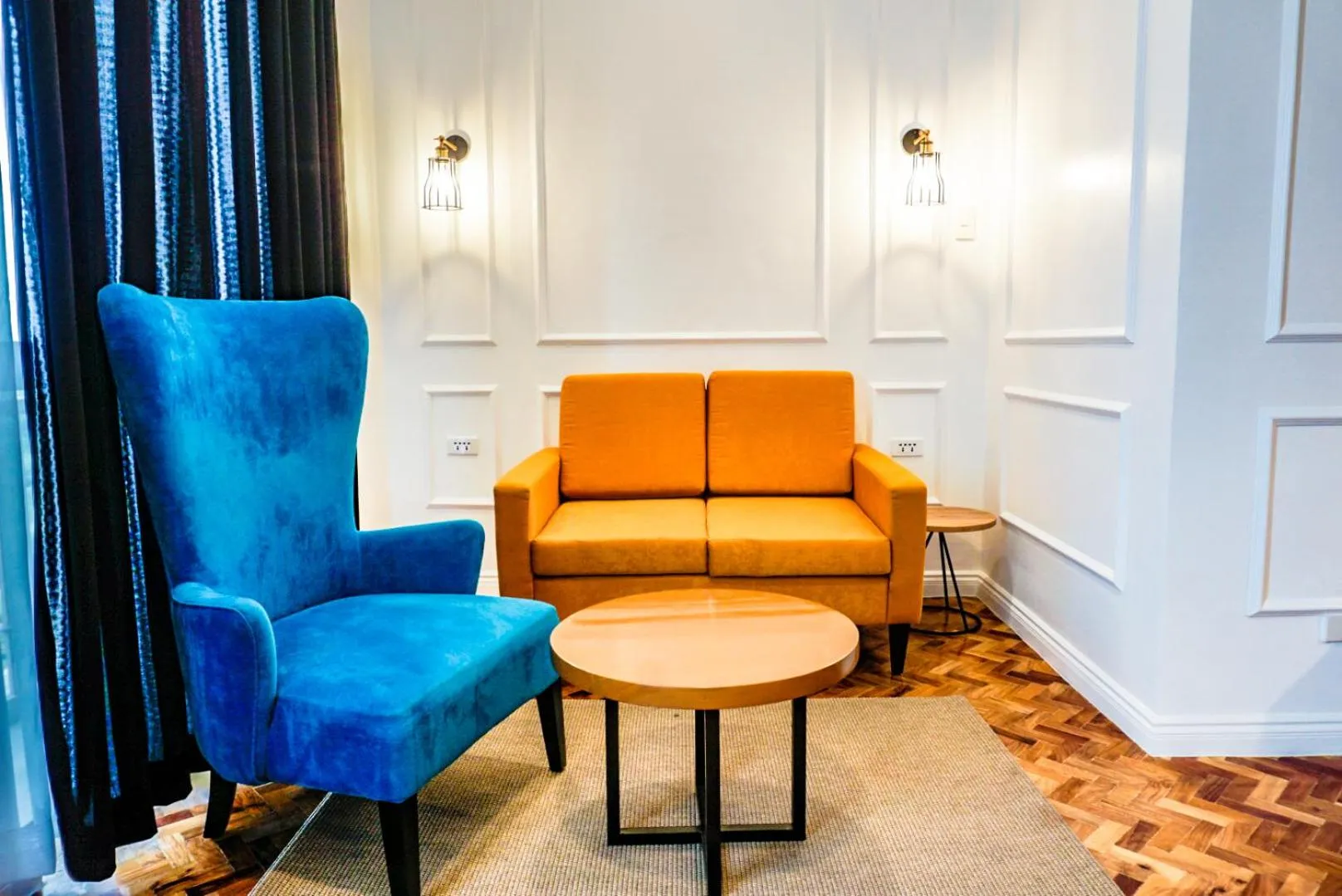 Living room in Parque España Residence Hotel