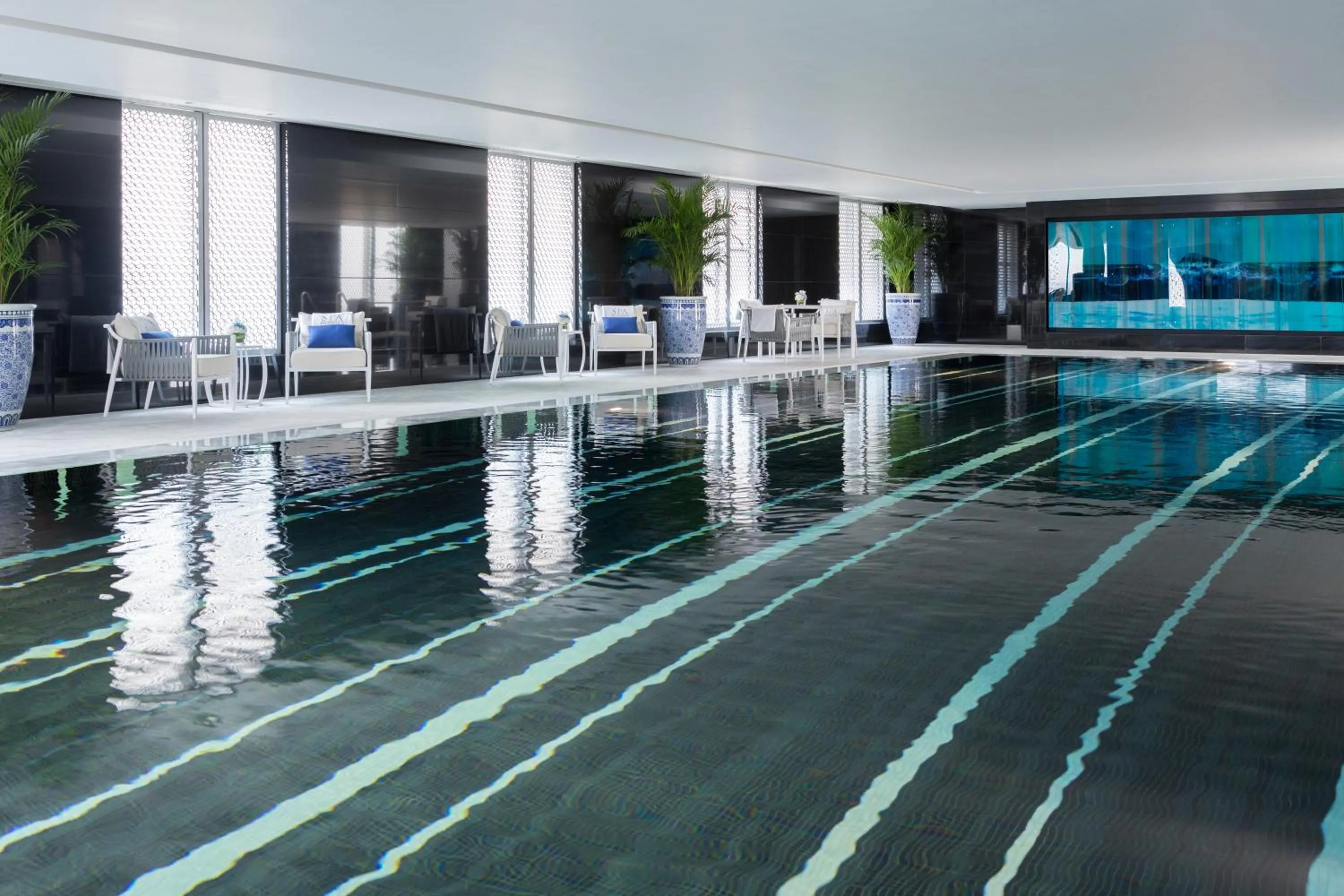 Swimming pool in The Peninsula Beijing