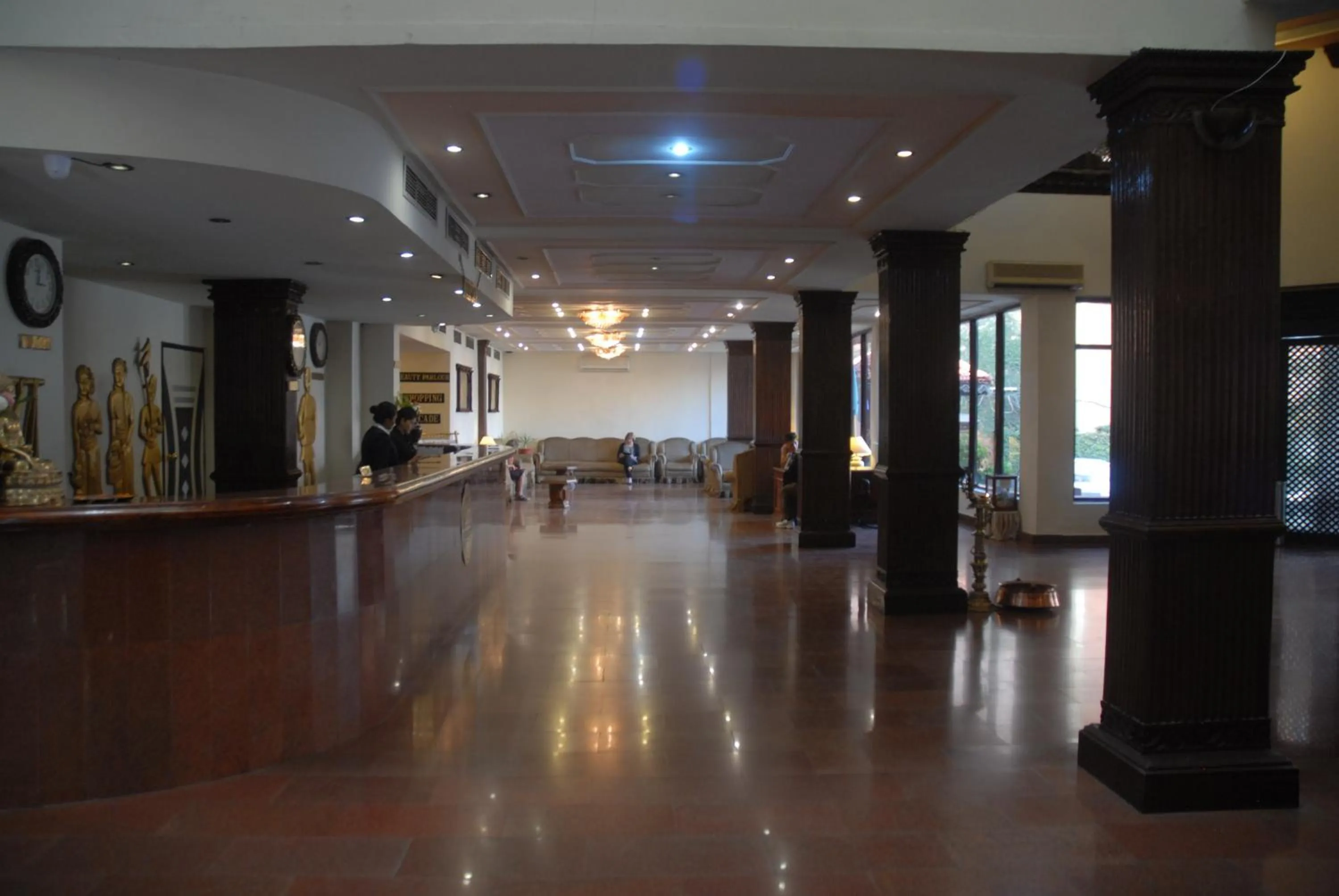 Lobby or reception in Hotel Vaishali