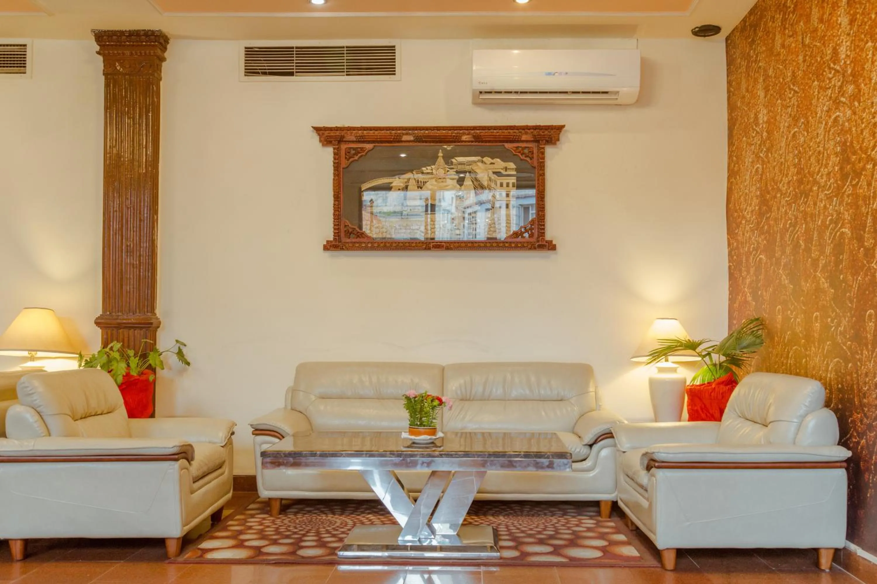 Lobby or reception in Hotel Vaishali