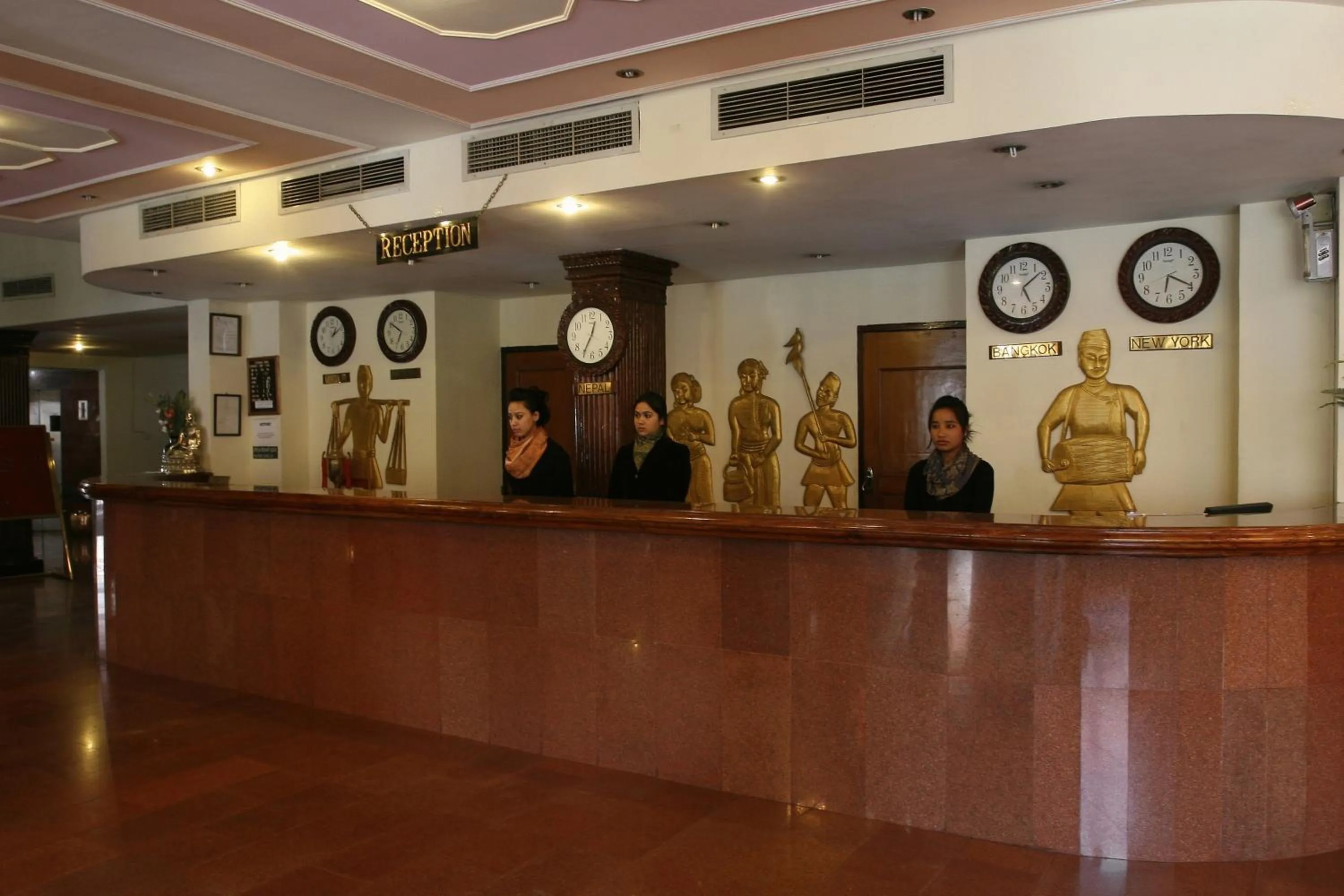 Lobby or reception in Hotel Vaishali